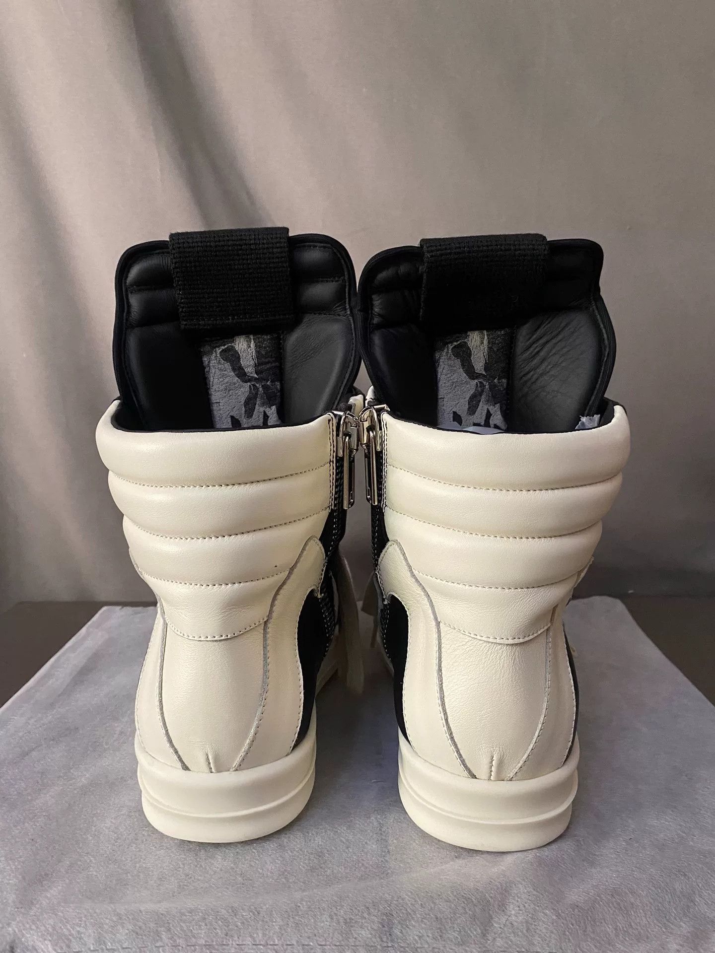 Rick Owens Rick Owens Leather Pink Hitop Sneakers 37 Women Size US 6.5 / IT 36.5 - 4 Thumbnail