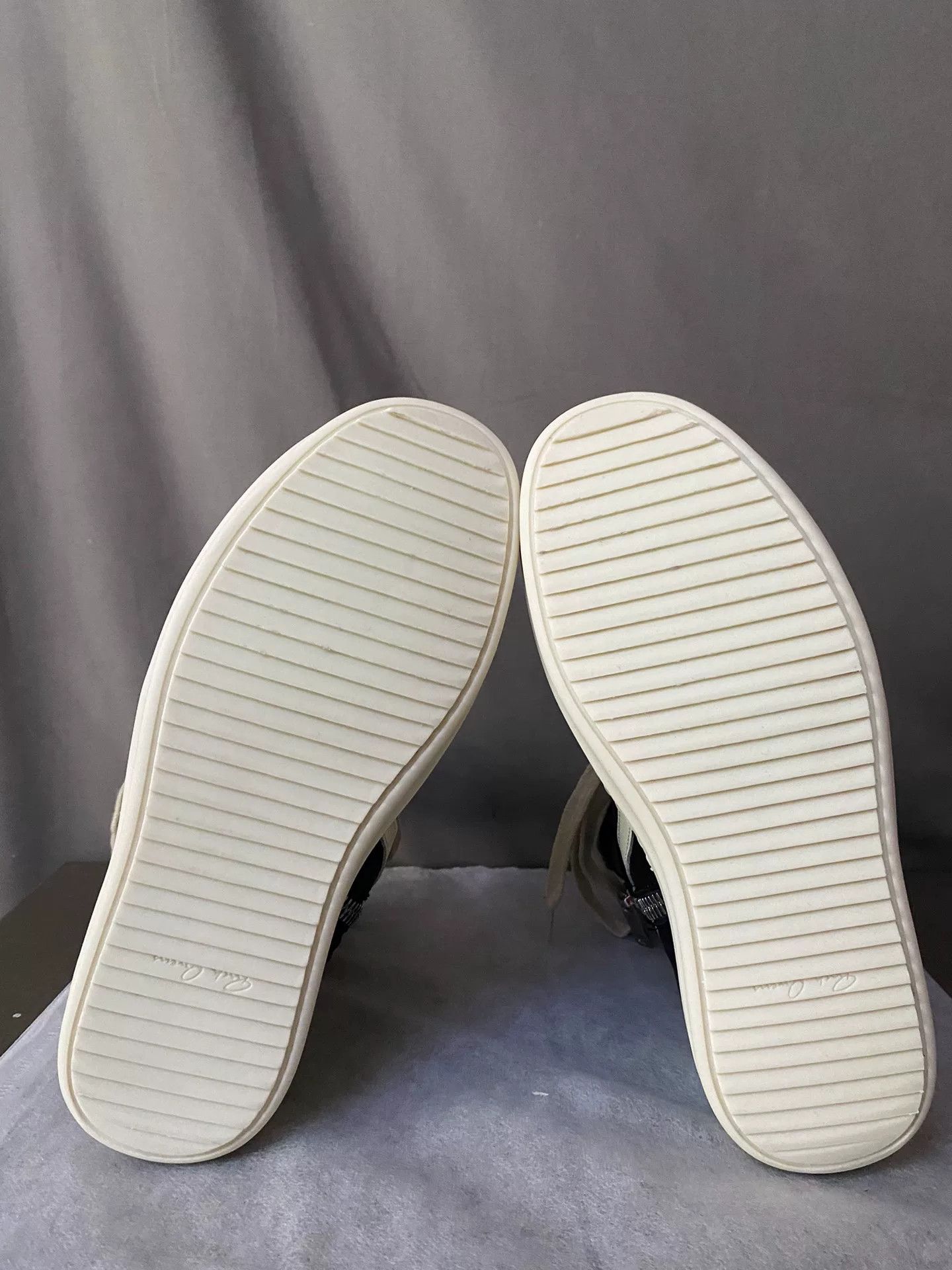 Rick Owens Rick Owens Leather Pink Hitop Sneakers 37 Women Size US 6.5 / IT 36.5 - 6 Thumbnail