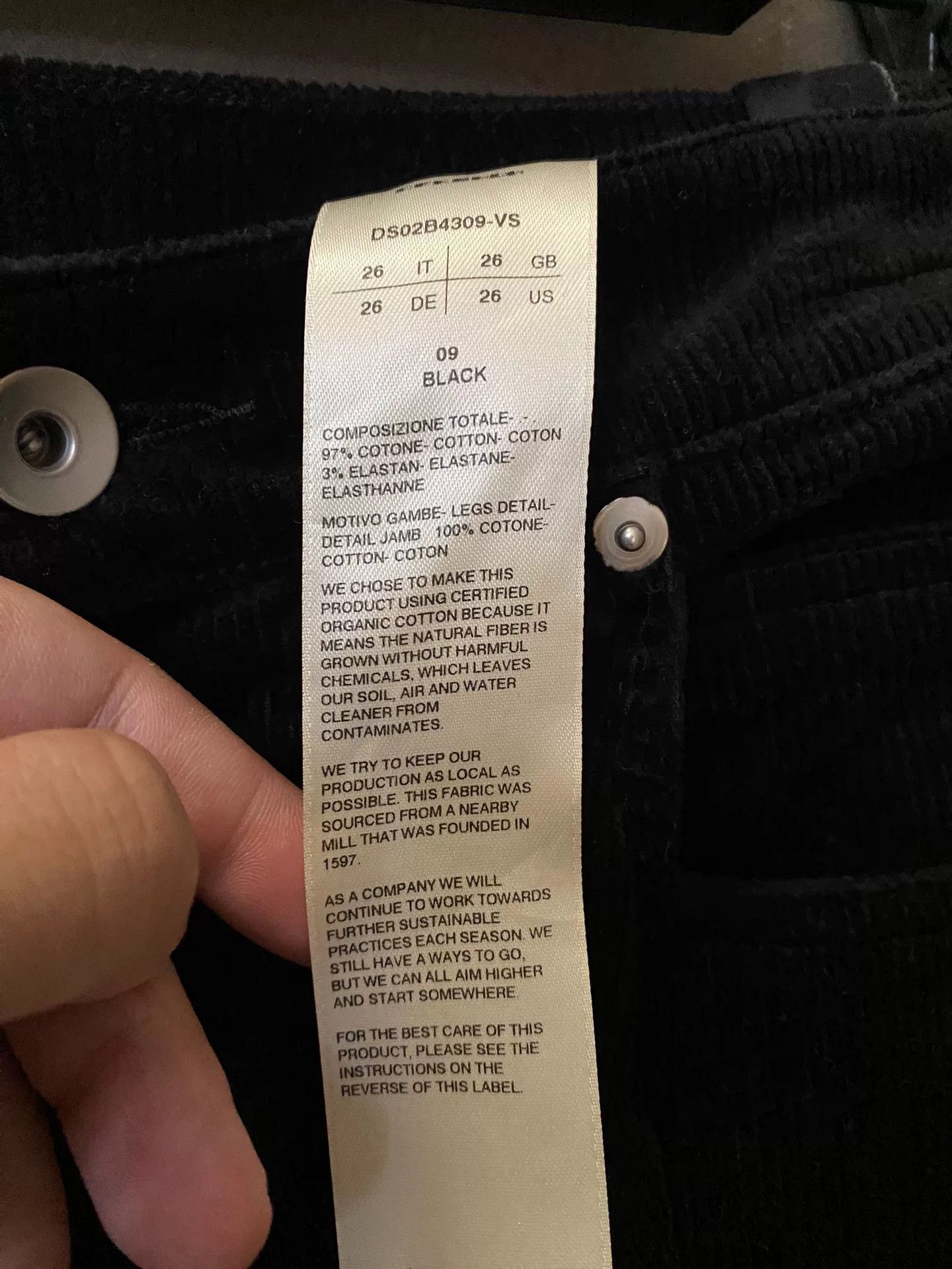 Rick Owens Rick Owens Corduroy White Casual Pants 26 Men Size US 26 / EU 42 - 3 Thumbnail