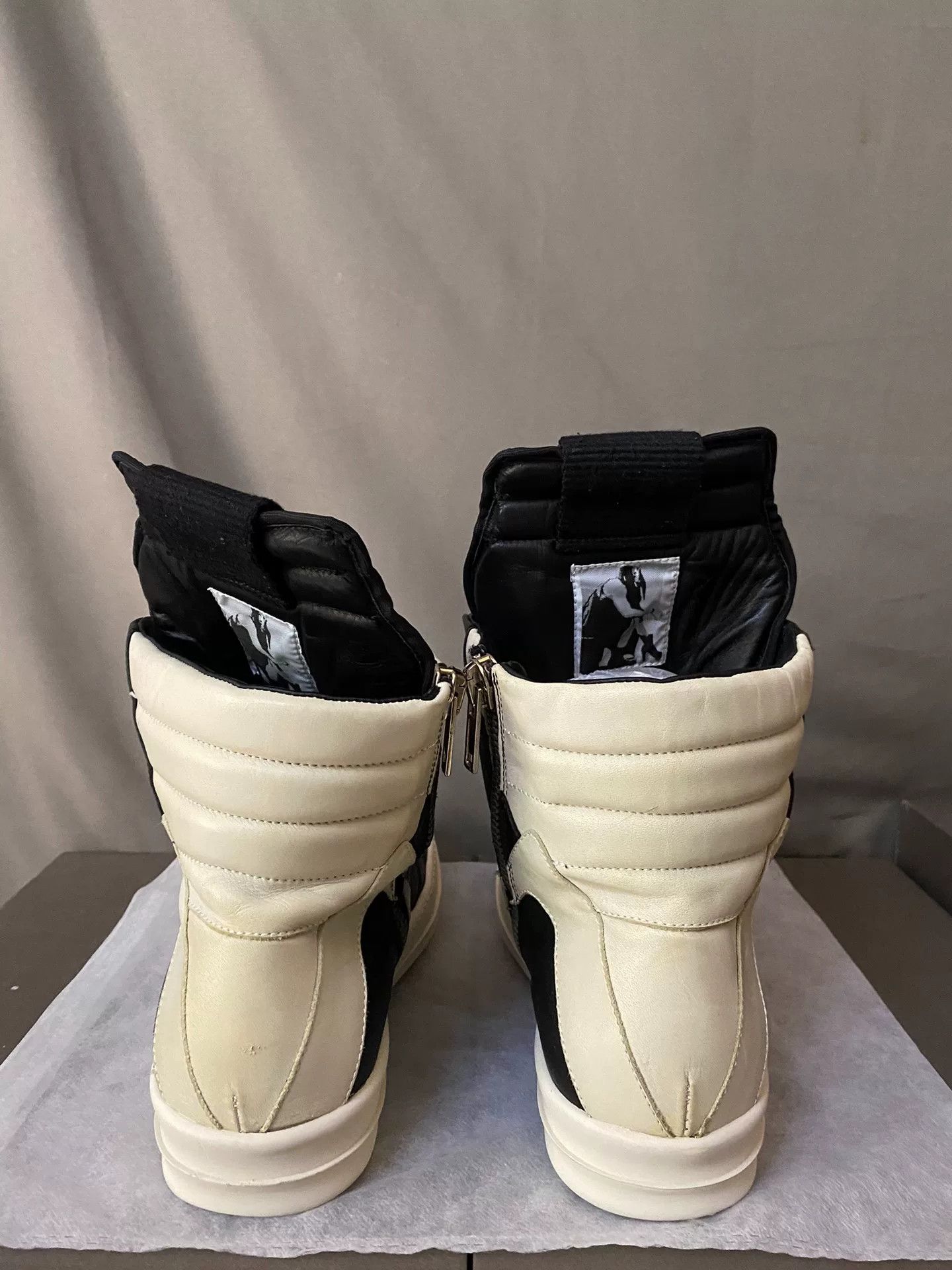 Rick Owens Rick Owens Leather Pink Hitop Sneakers 42 Men Size US 9 / EU 42 - 4 Thumbnail