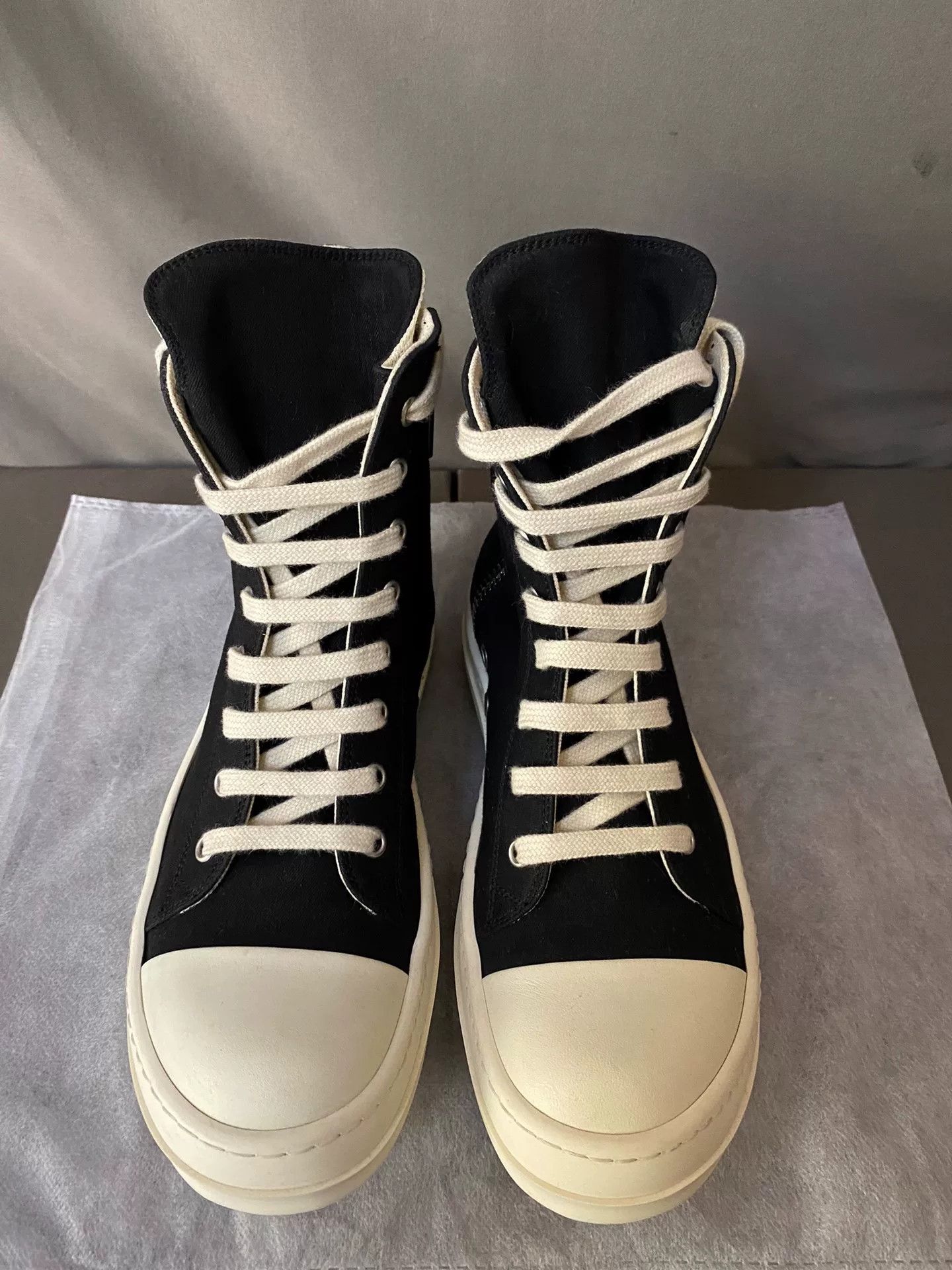 Rick Owens Rick Owens Canvas Multi Lowtop Sneakers 36 Women Size US 6 / IT 36 - 2 Thumbnail