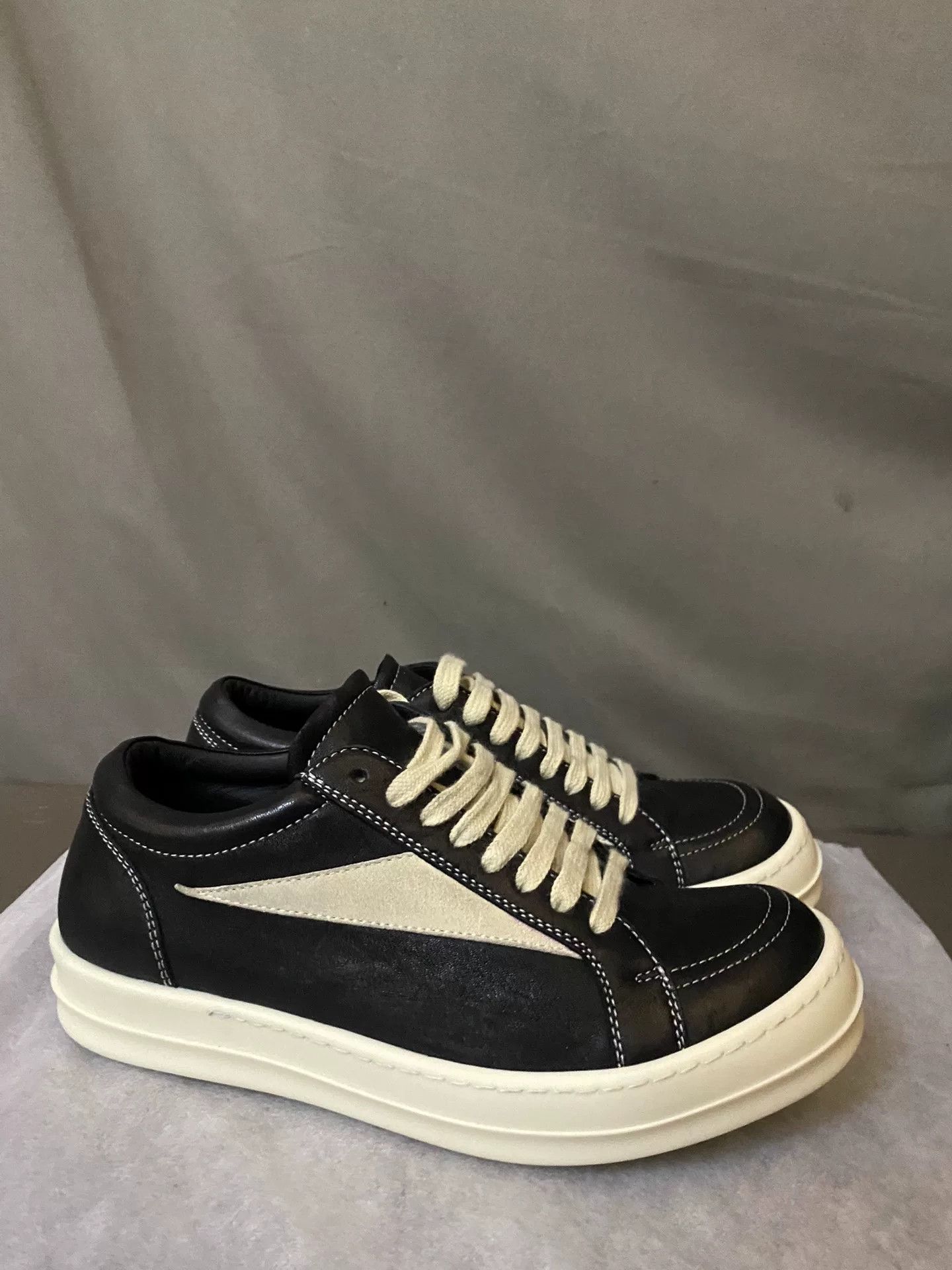 Rick Owens Rick Owens Pink Lowtop Sneakers 38 Women Size US 7.5 / IT 37.5 - 3 Thumbnail
