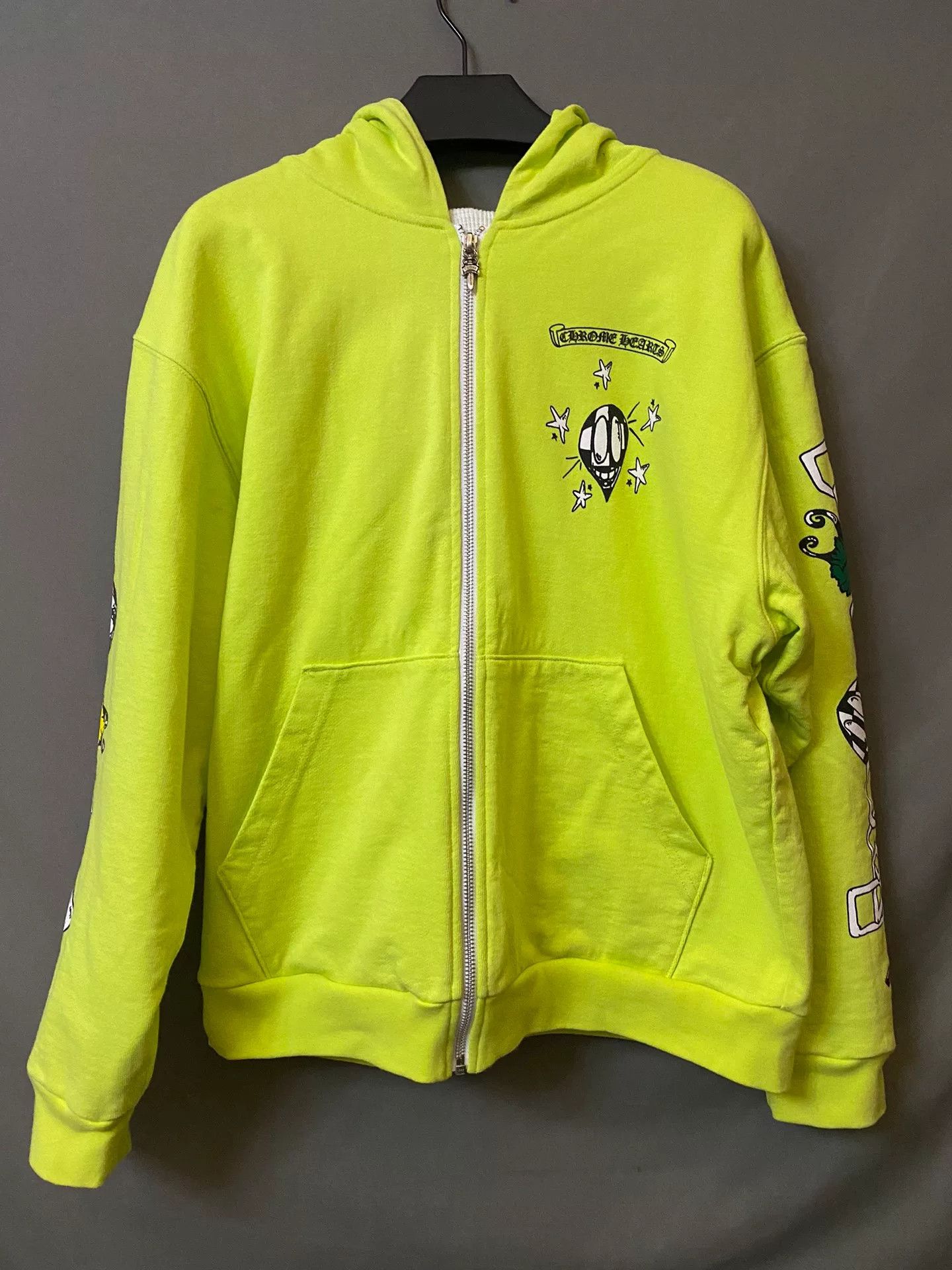 Chrome Hearts Chrome Hearts Green Hoodie M Men Size US M / EU 48-50 / 2 - 7 Thumbnail