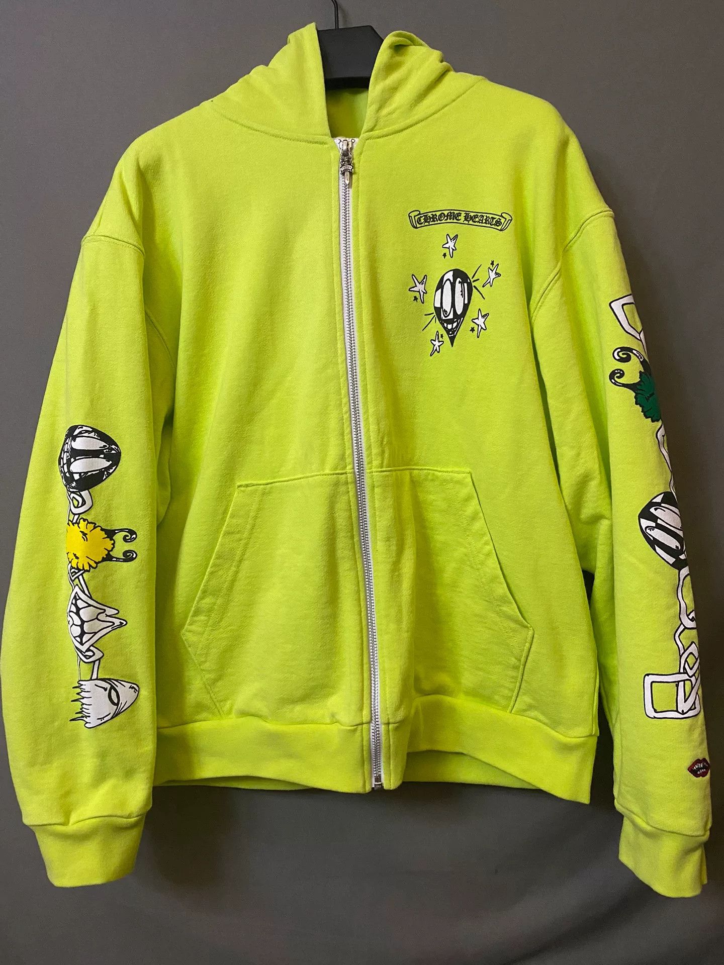 Chrome Hearts Chrome Hearts Green Hoodie M Men Size US M / EU 48-50 / 2 - 5 Thumbnail
