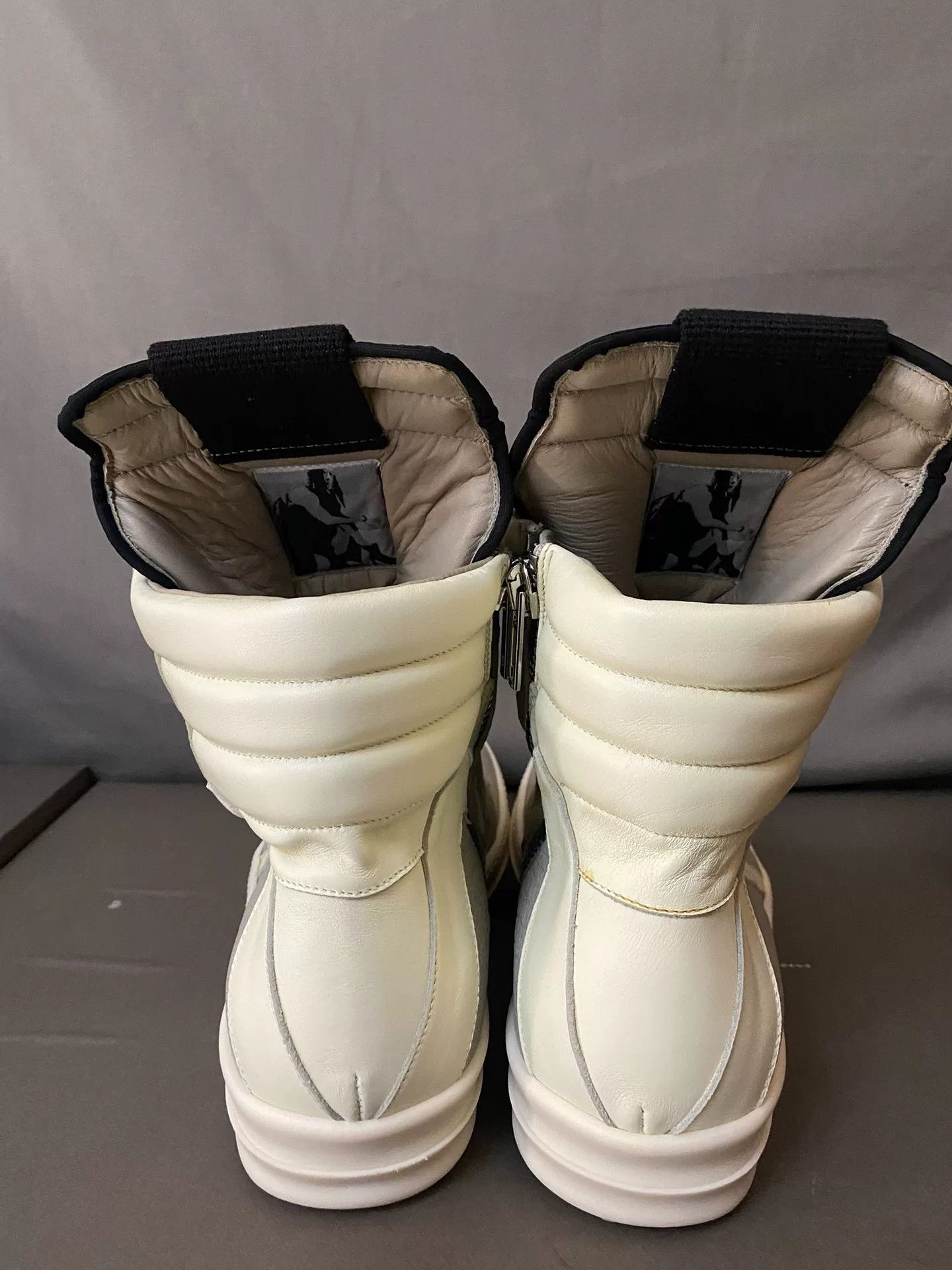 Rick Owens Rick Owens Black Hitop Sneakers 42 Men Size US 9 / EU 42 - 4 Thumbnail