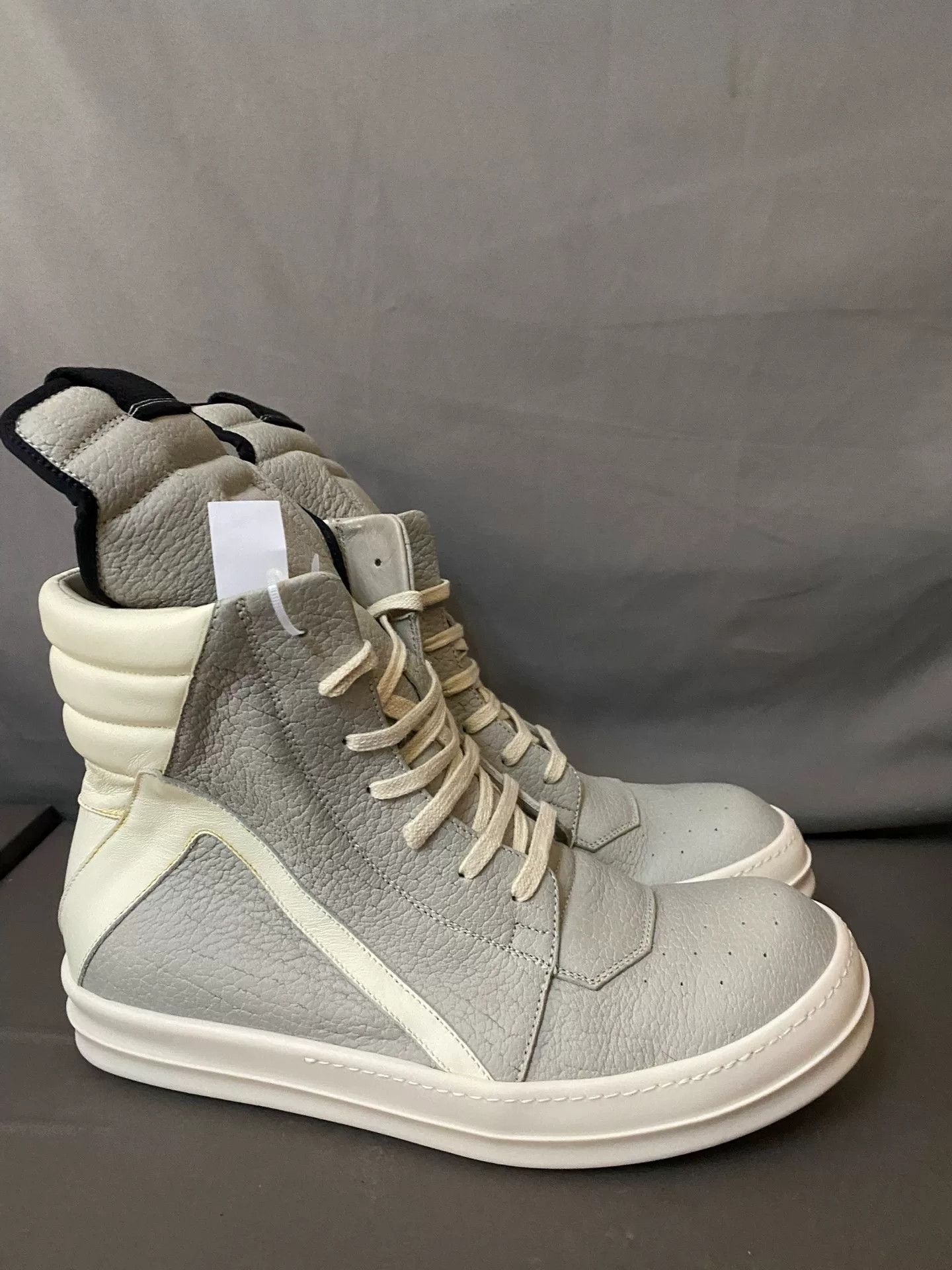 Rick Owens Rick Owens Black Hitop Sneakers 42 Men Size US 9 / EU 42 - 3 Thumbnail
