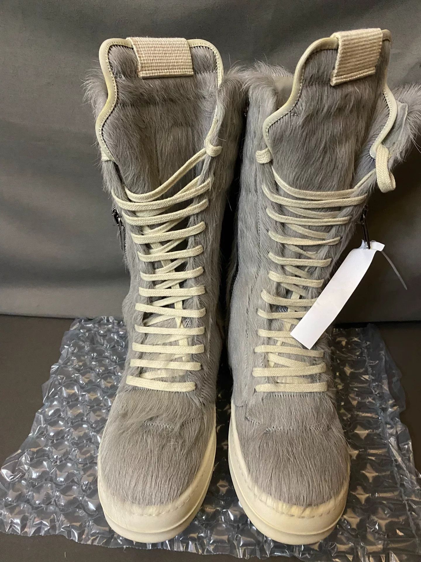 Rick Owens Rick Owens Cargo Gray Boots 36 Women Size US 6 / IT 36 - 2 Thumbnail