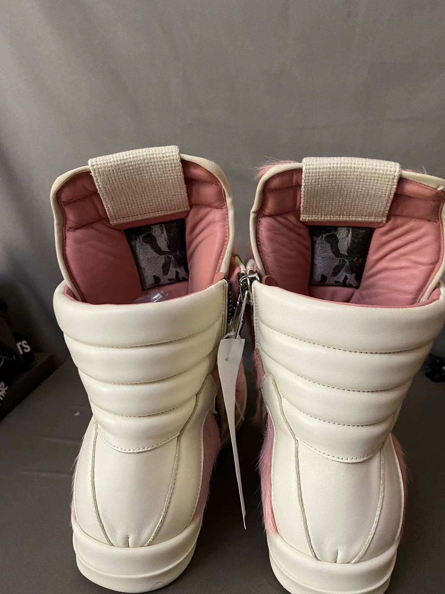 Rick Owens Rick Owens Pink Hitop Sneakers 42 Women Size US 10.5 / IT 40.5 - 4 Thumbnail