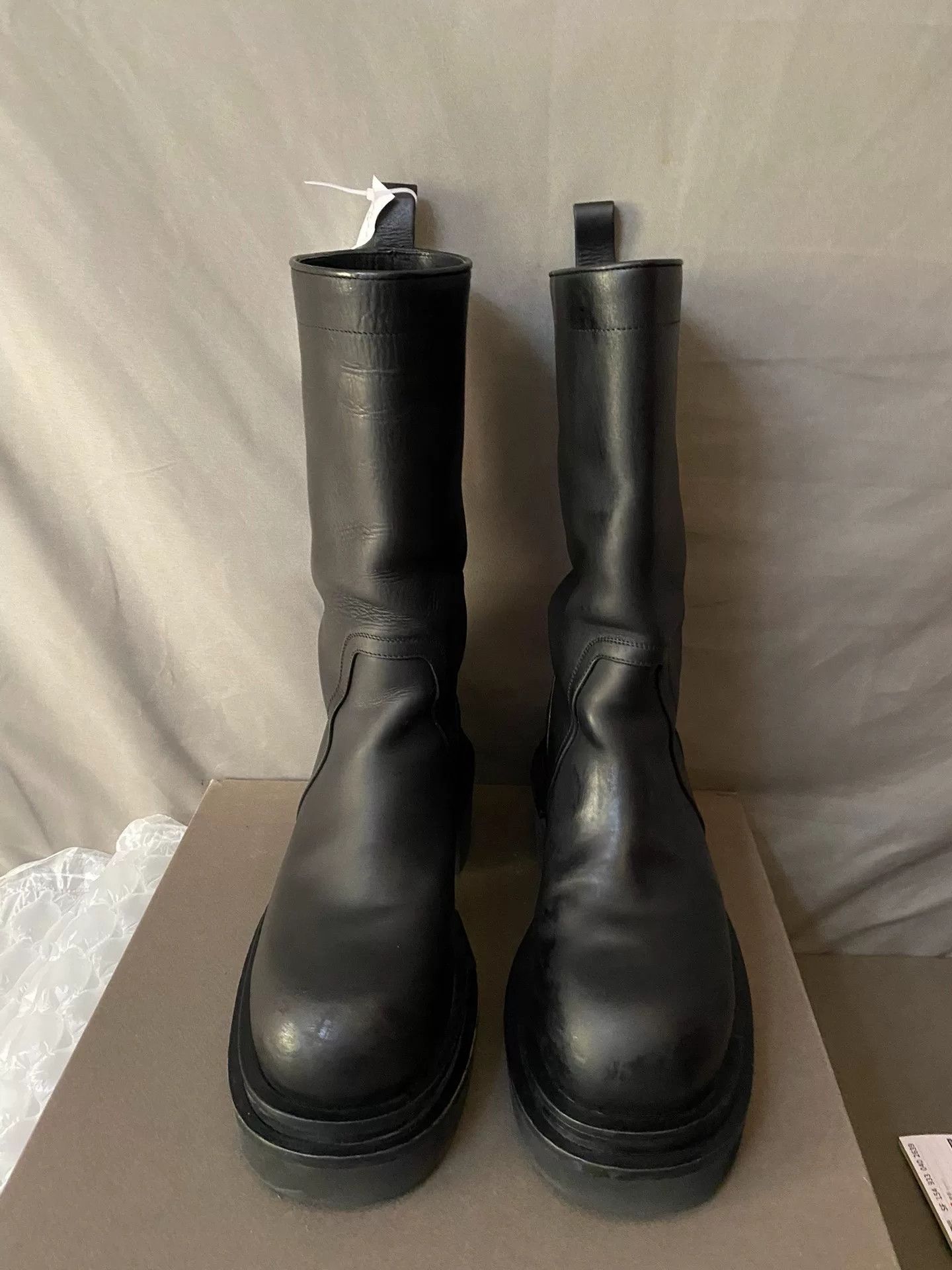 Rick Owens Rick Owens Retro Black Boots 40 Men Size US 7.5 / EU 40-41 - 2 Thumbnail