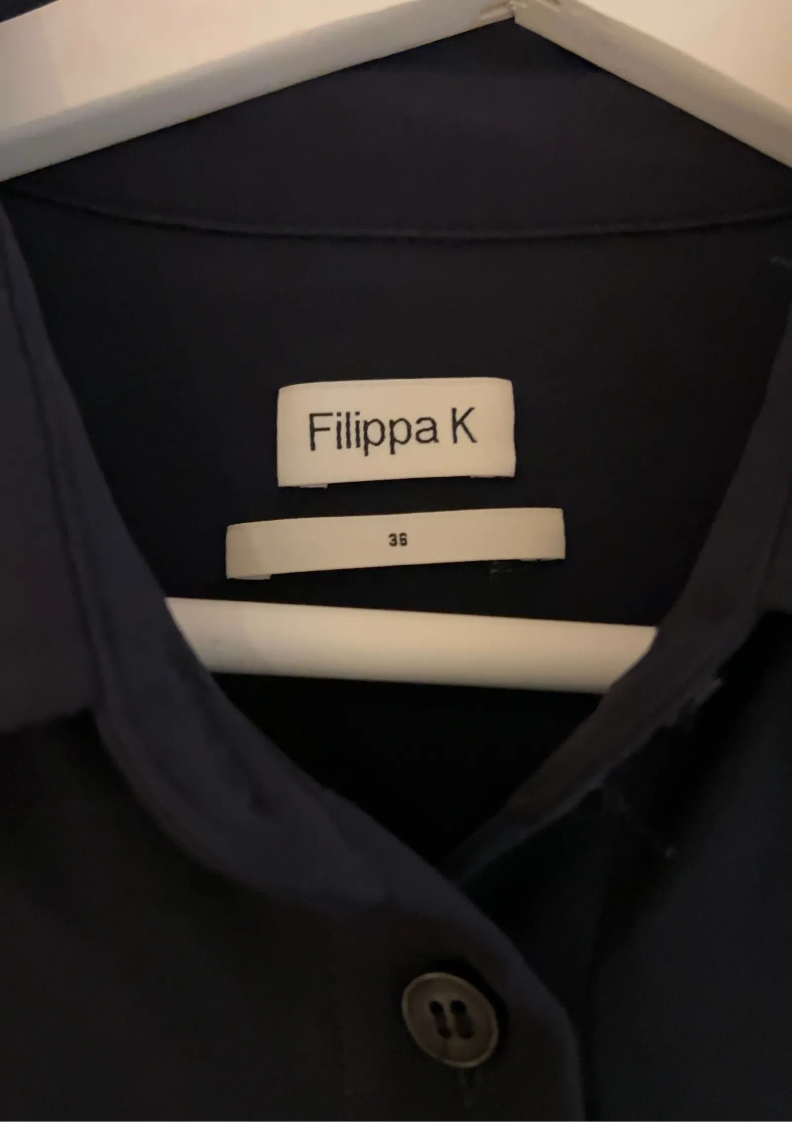 Filippa K Filippa K 26282 Long Crepe Shirt Shirt Size XS / US 0-2 / IT 36-38 - 2 Thumbnail