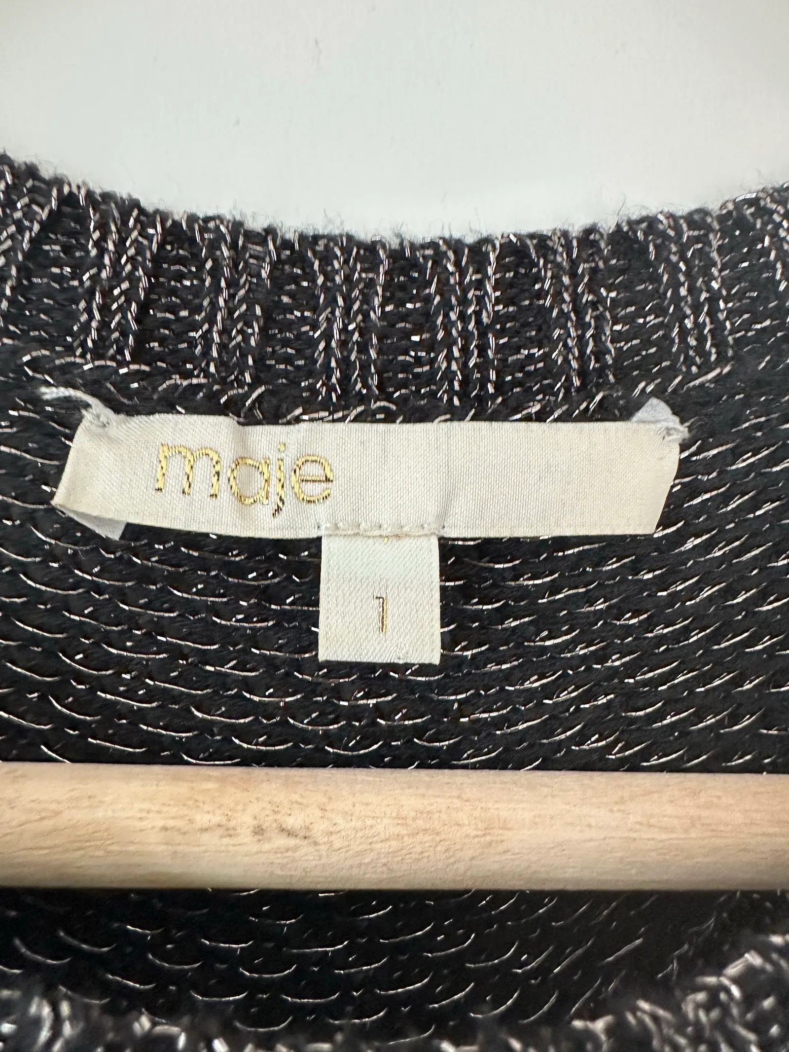 Maje Maje Vest Size S / US 4 / IT 40 - 2 Thumbnail