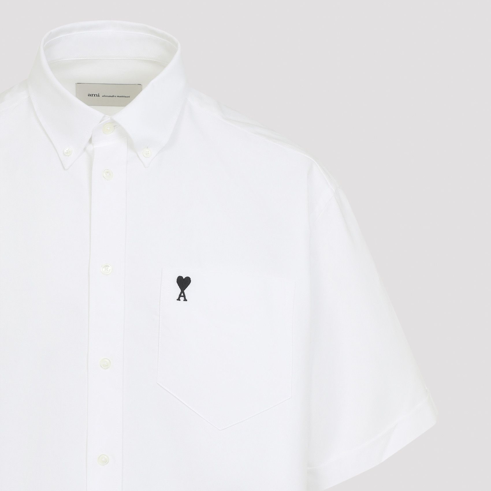 AMI Ami Boxy Short Sleeve Shirt Size US L / EU 52-54 / 3 - 3 Thumbnail