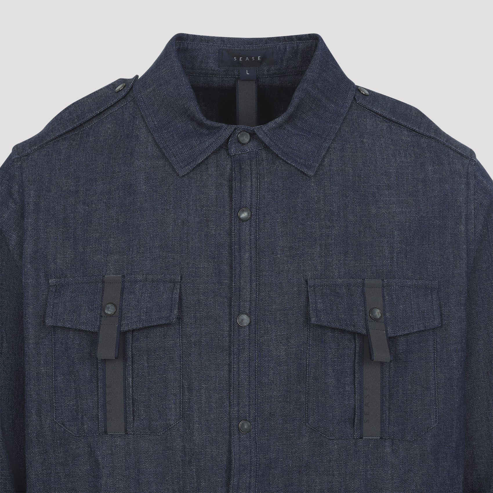 SEASE Sease Cotton Denim Overshirt Size US M / EU 48-50 / 2 - 3 Thumbnail