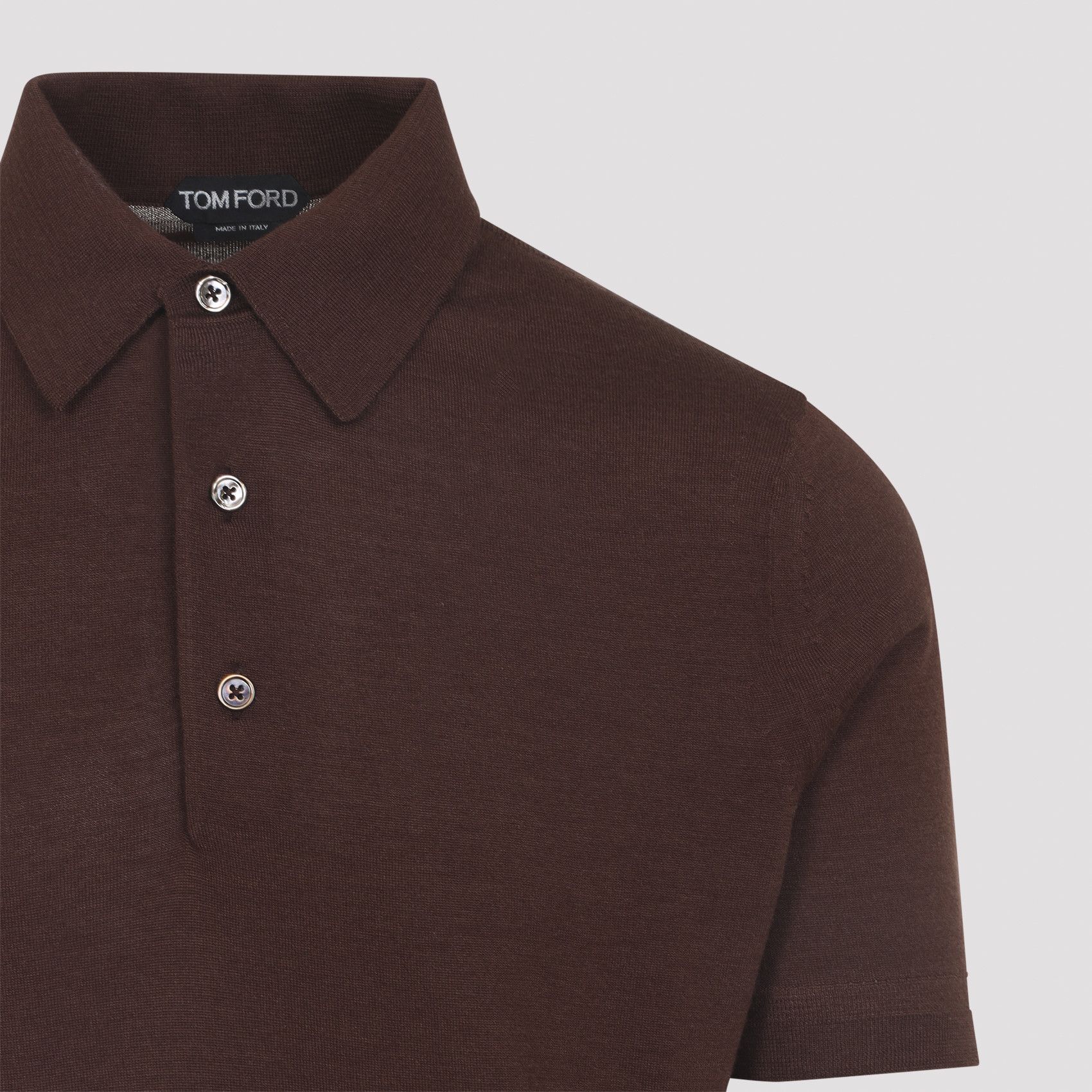 Tom Ford Tom Ford Cashmere Silk Polo Size US M / EU 48-50 / 2 - 3 Thumbnail