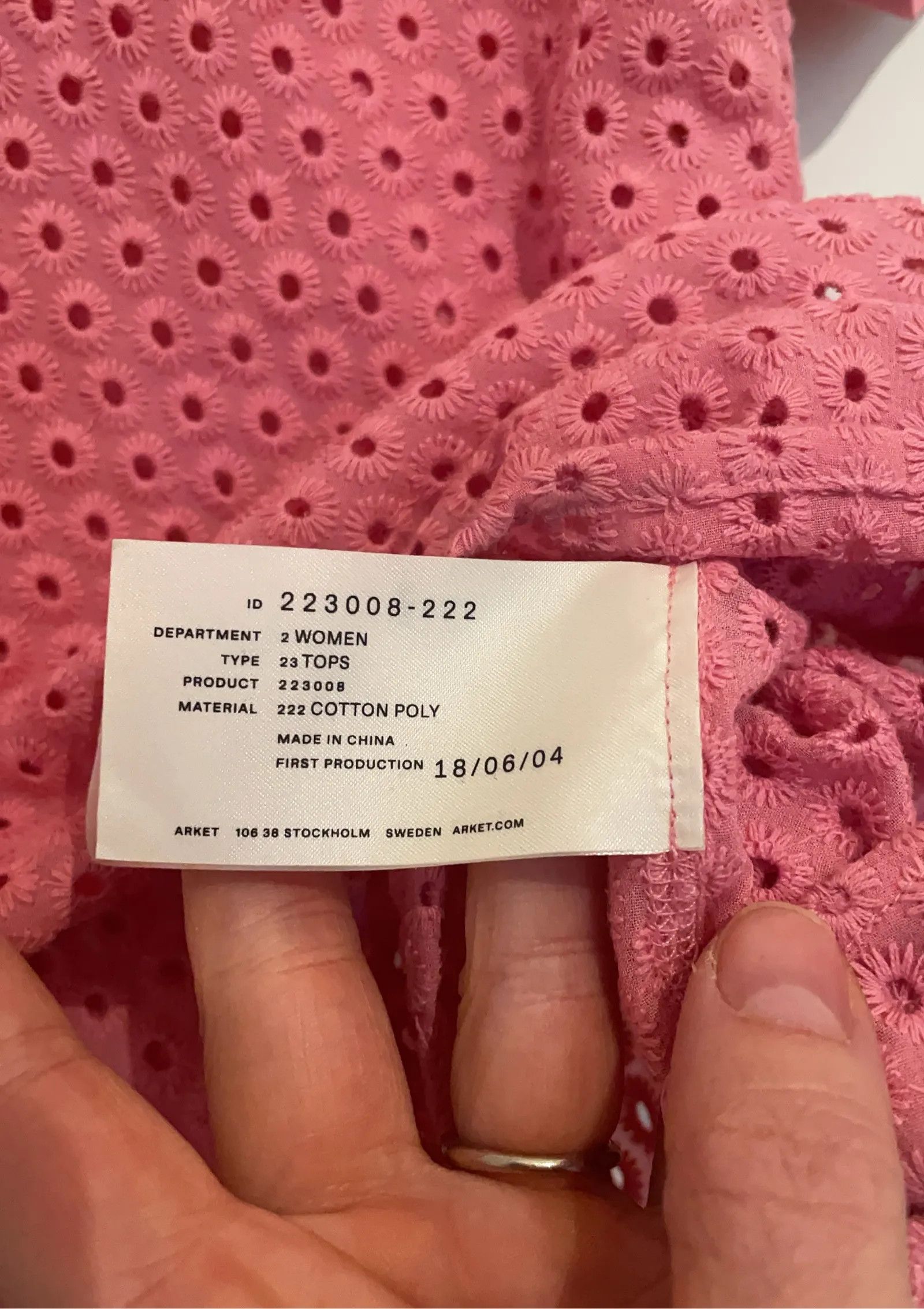 Arket Arket Blouse Size S / US 4 / IT 40 - 3 Thumbnail