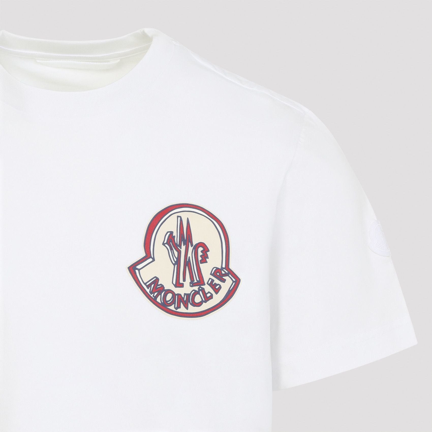 Moncler Moncler Short Sleeves T-Shirt Size US L / EU 52-54 / 3 - 3 Thumbnail