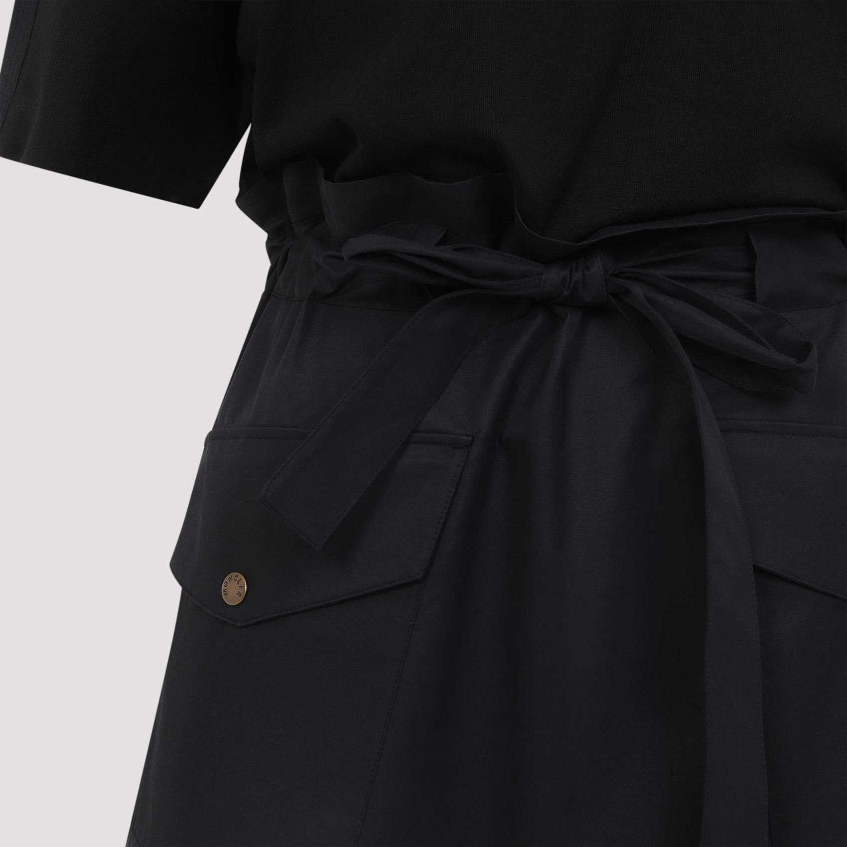 Moncler Moncler Cotton Mini Dress Size XS / US 0-2 / IT 36-38 - 4 Thumbnail