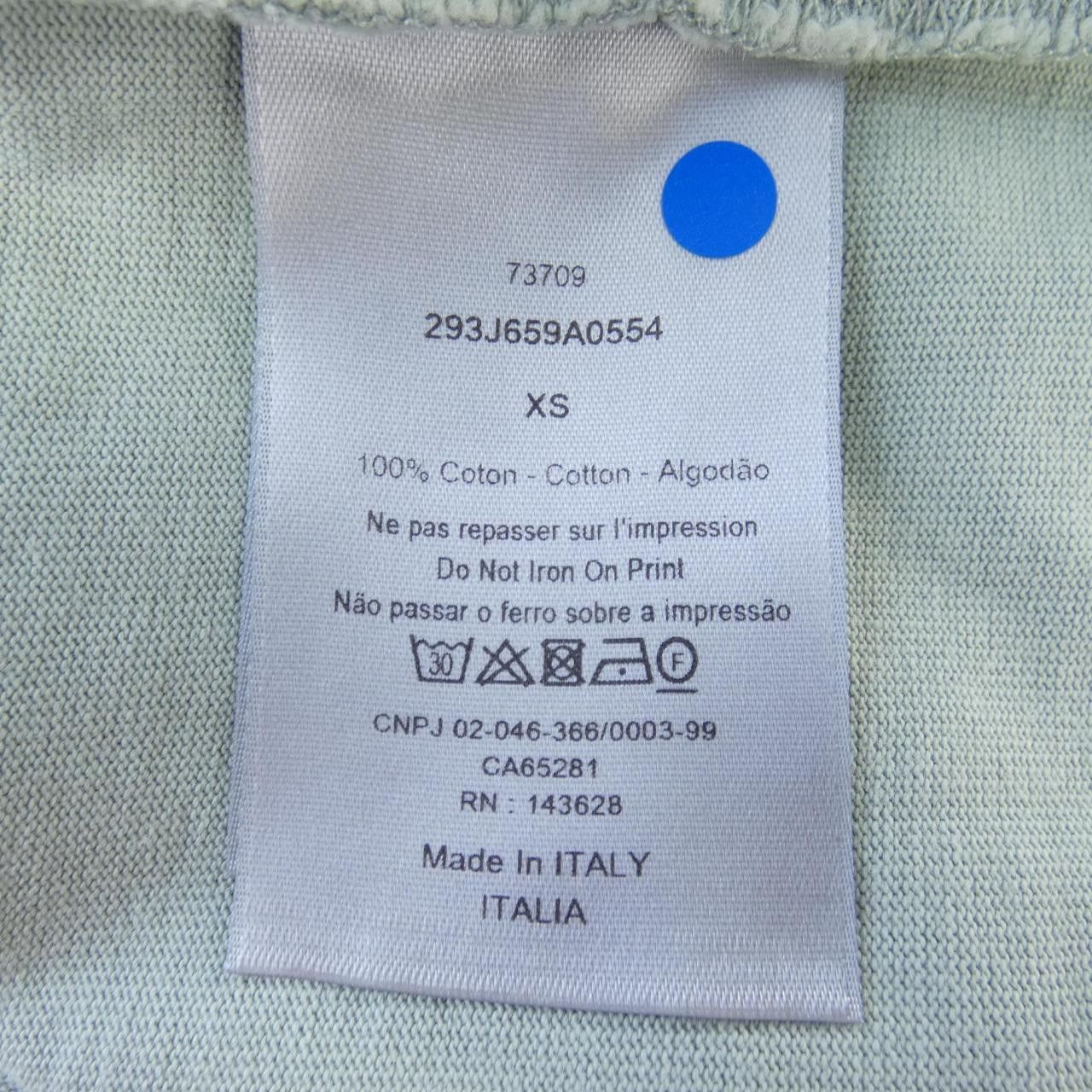 Dior Dior Dior Cotton T Shirt Textile T-Shirts 293J659A0554 DUTY FREE for USA Size ONE SIZE - 3 Thumbnail