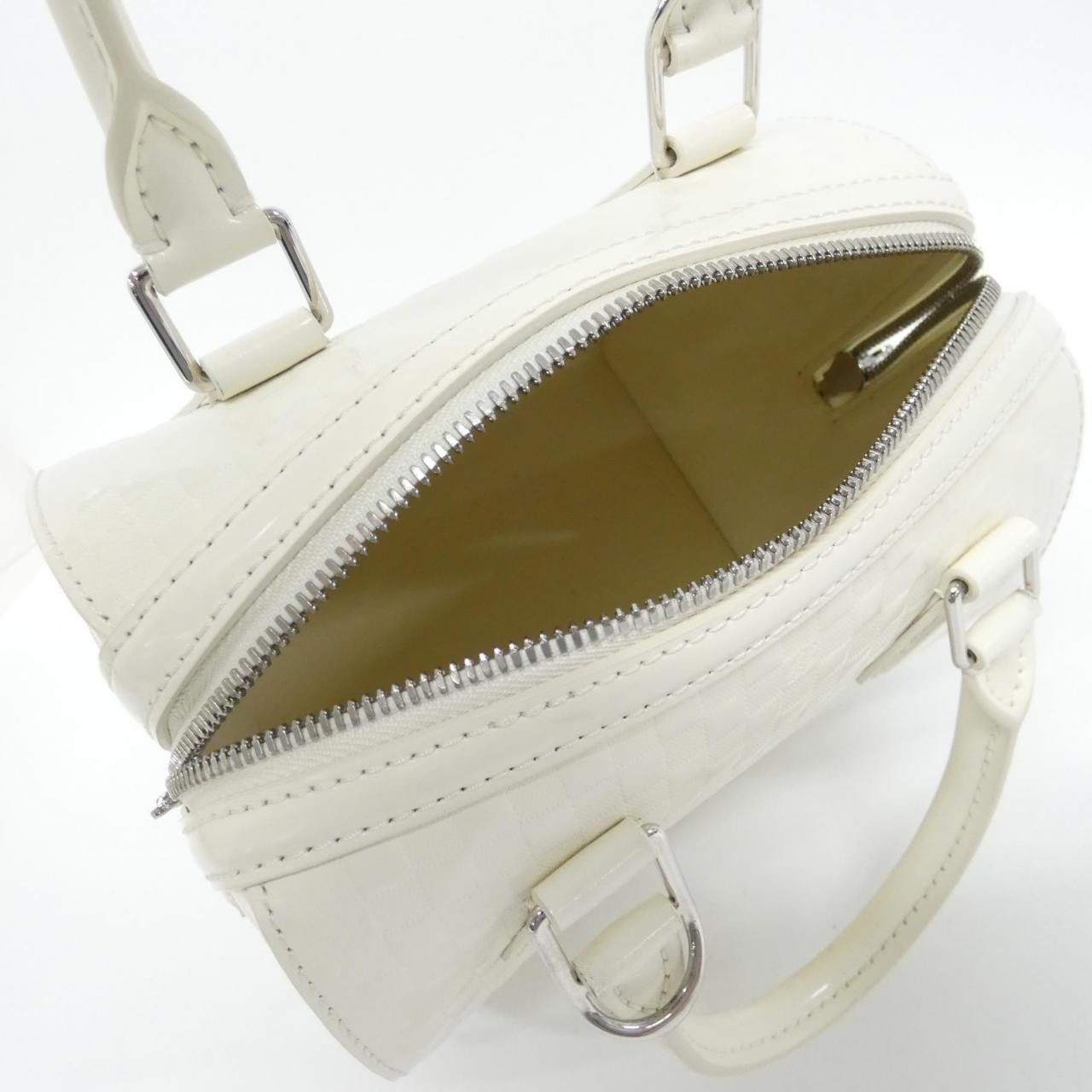 Louis Vuitton Louis Vuitton Louis Vuitton Damier Facette Speedy Cube Boston Bag Leather Handbag M48903 DUTY FREE for USA Size ONE SIZE - 7 Thumbnail
