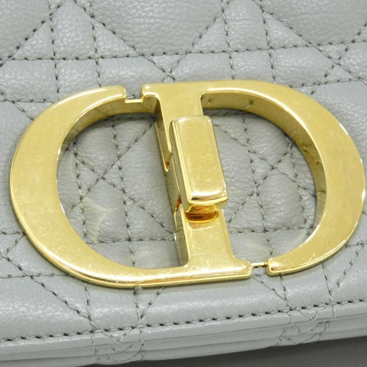 Dior Dior Christian Dior Dior Caro Calf Shoulder Bag Leather Shoulder Bag M9242UWHC DUTY FREE for USA Size ONE SIZE - 4 Thumbnail