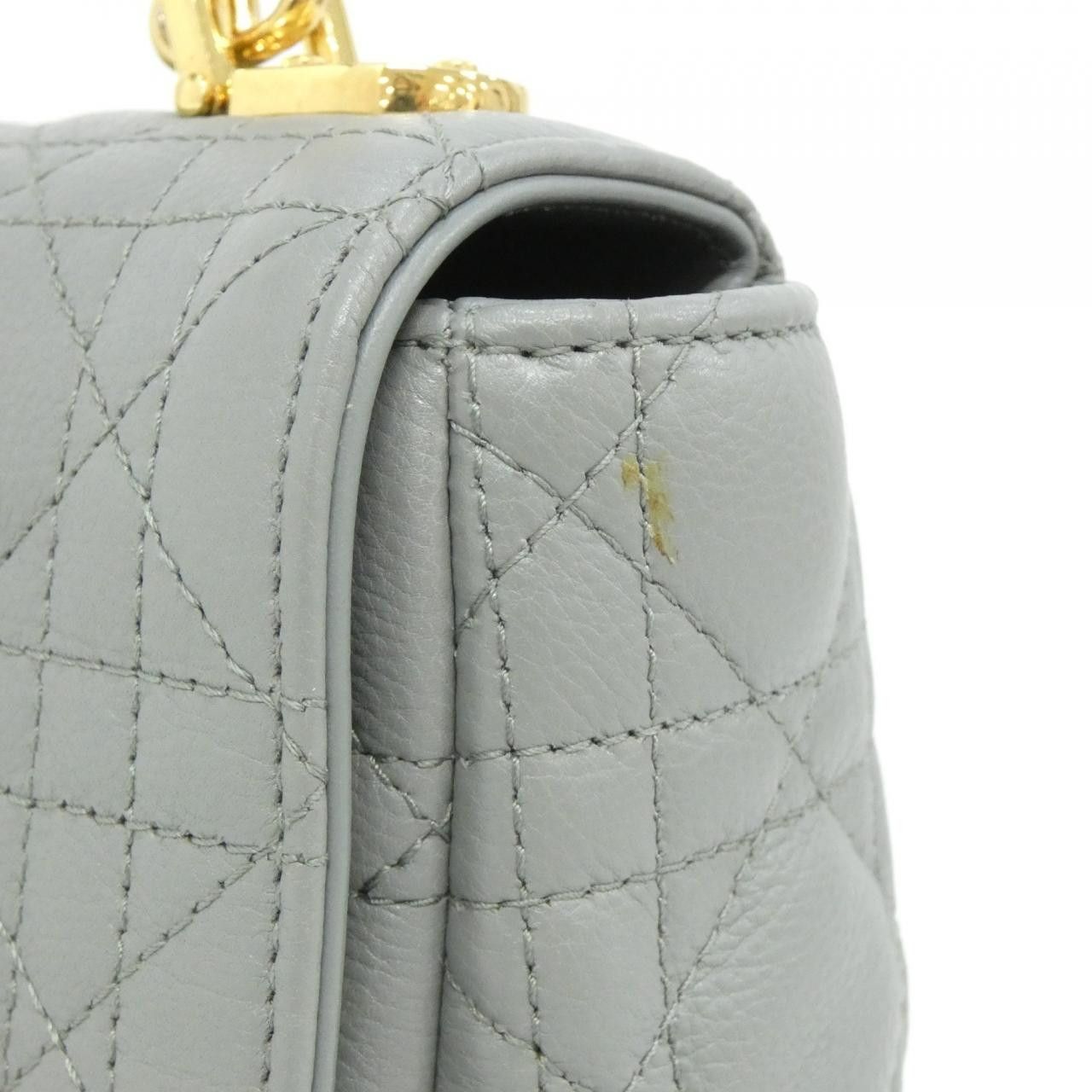 Dior Dior Christian Dior Dior Caro Calf Shoulder Bag Leather Shoulder Bag M9242UWHC DUTY FREE for USA Size ONE SIZE - 5 Thumbnail