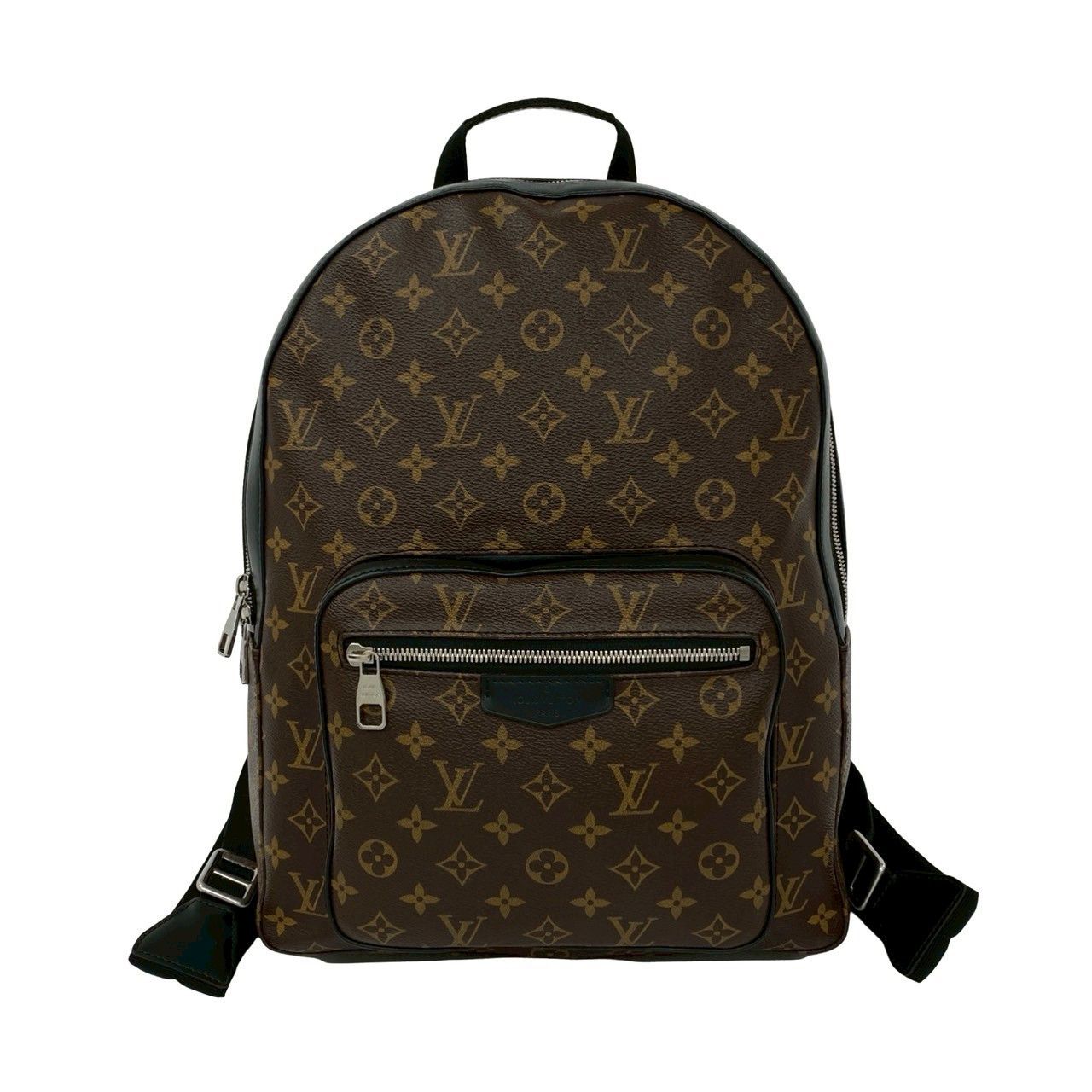 Louis Vuitton Louis Vuitton Louis Vuitton Josh Monogram Macassar Leather Backpack Textile Backpack DUTY FREE for USA Size ONE SIZE - 2 Thumbnail