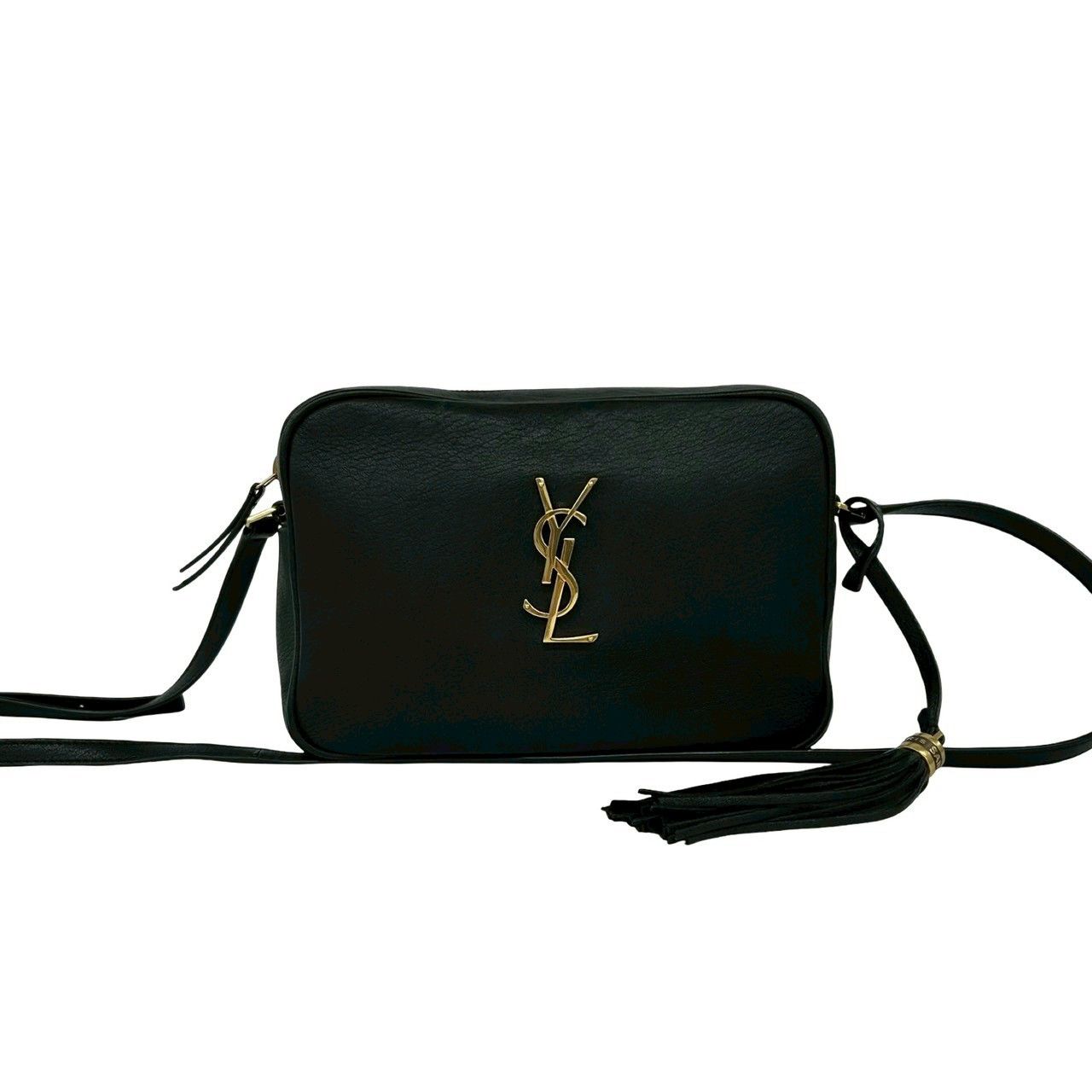 Yves Saint Laurent Yves Saint Laurent Saint Laurent Paris Leather Tassel Mini Shoulder Bag Leather Shoulder Bag DUTY FREE for USA Size ONE SIZE - 2 Thumbnail