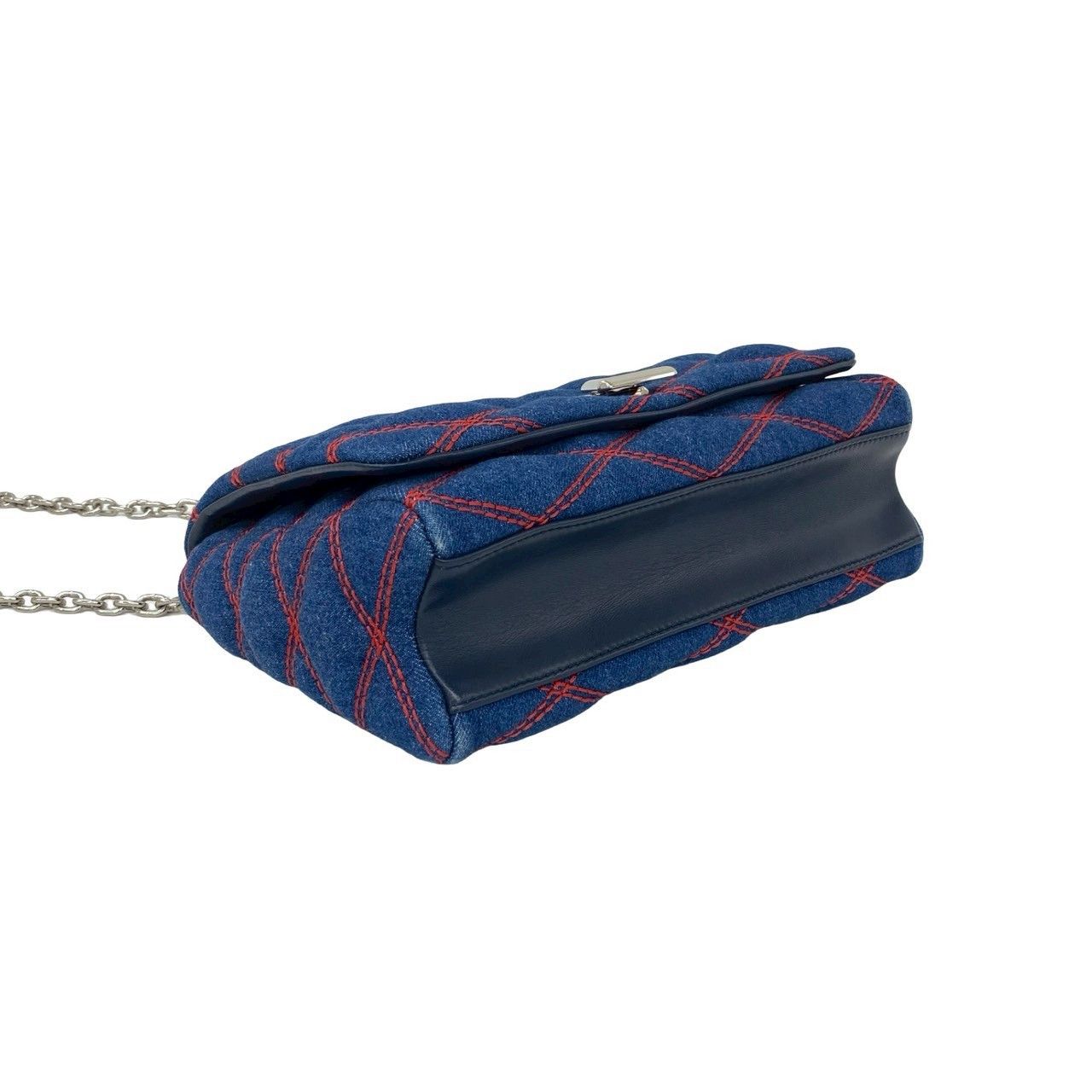 Louis Vuitton Louis Vuitton Louis Vuitton Malletage Denim Shoulder Bag Textile Shoulder Bag DUTY FREE for USA Size ONE SIZE - 8 Thumbnail