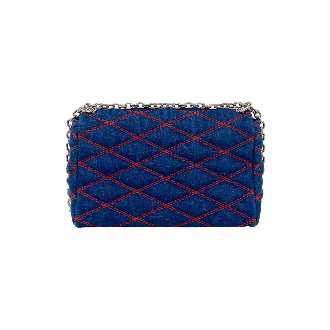 Louis Vuitton Louis Vuitton Louis Vuitton Malletage Denim Shoulder Bag Textile Shoulder Bag DUTY FREE for USA Size ONE SIZE - 4 Thumbnail