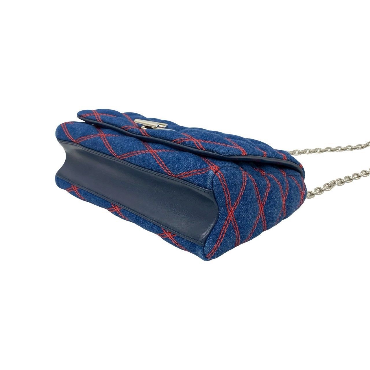 Louis Vuitton Louis Vuitton Louis Vuitton Malletage Denim Shoulder Bag Textile Shoulder Bag DUTY FREE for USA Size ONE SIZE - 9 Thumbnail