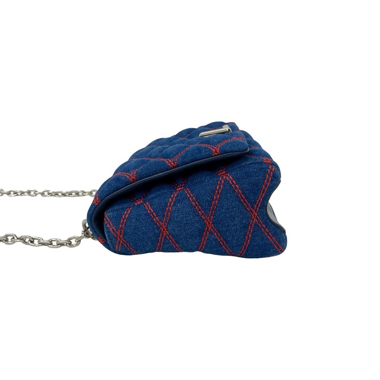 Louis Vuitton Louis Vuitton Louis Vuitton Malletage Denim Shoulder Bag Textile Shoulder Bag DUTY FREE for USA Size ONE SIZE - 6 Thumbnail