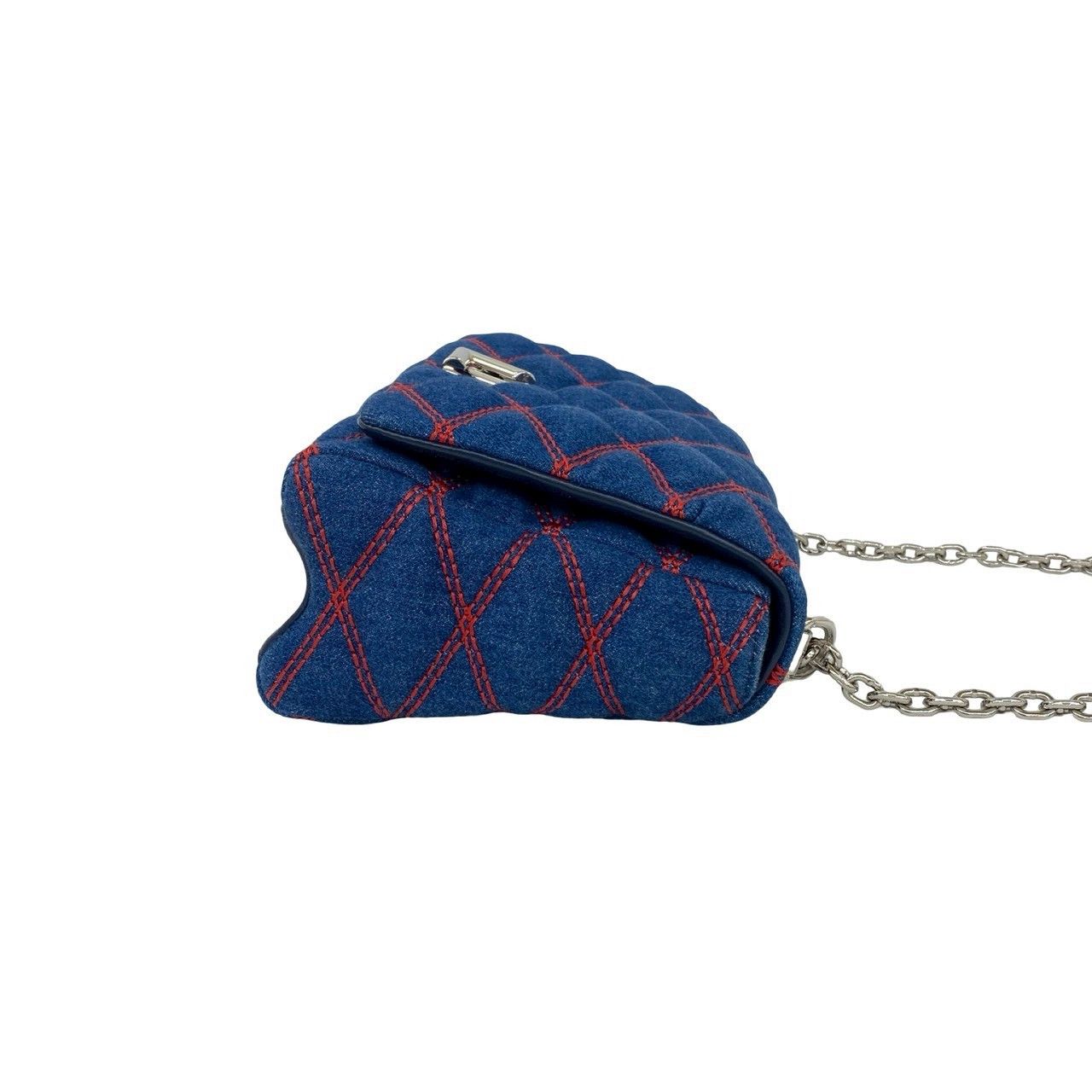 Louis Vuitton Louis Vuitton Louis Vuitton Malletage Denim Shoulder Bag Textile Shoulder Bag DUTY FREE for USA Size ONE SIZE - 7 Thumbnail