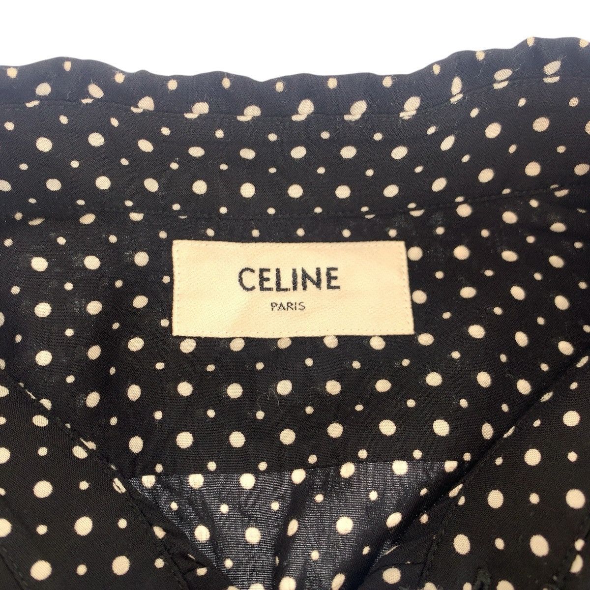 Celine Celine CELINE Rayon Long Sleeve Shirt Textile Tops DUTY FREE for USA Size ONE SIZE - 3 Thumbnail
