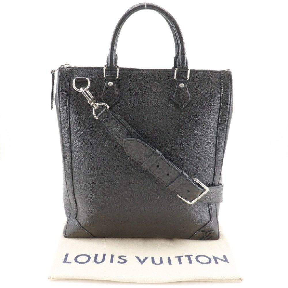 Louis Vuitton Louis Vuitton Louis Vuitton Vertical Tote Taiga Tote Bag Leather Tote Bag M30811 DUTY FREE for USA Size ONE SIZE - 15 Thumbnail