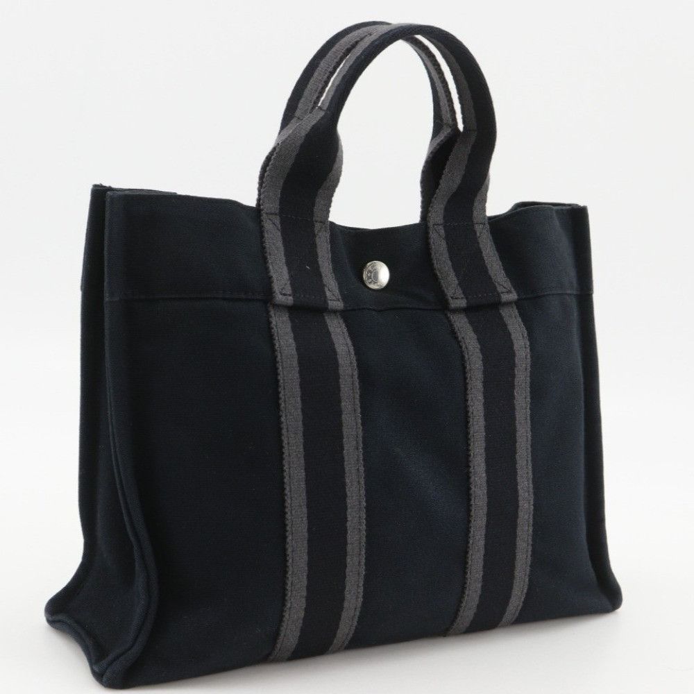 Hermes Hermes Hermes Fourre Tout PM Canvas Handbag Textile Handbag DUTY FREE for USA Size ONE SIZE - 3 Thumbnail