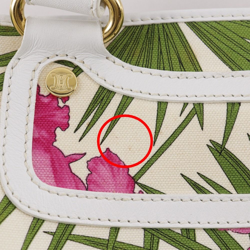 Celine Celine CELINE Boogie Canvas Handbag Textile Handbag DUTY FREE for USA Size ONE SIZE - 8 Thumbnail