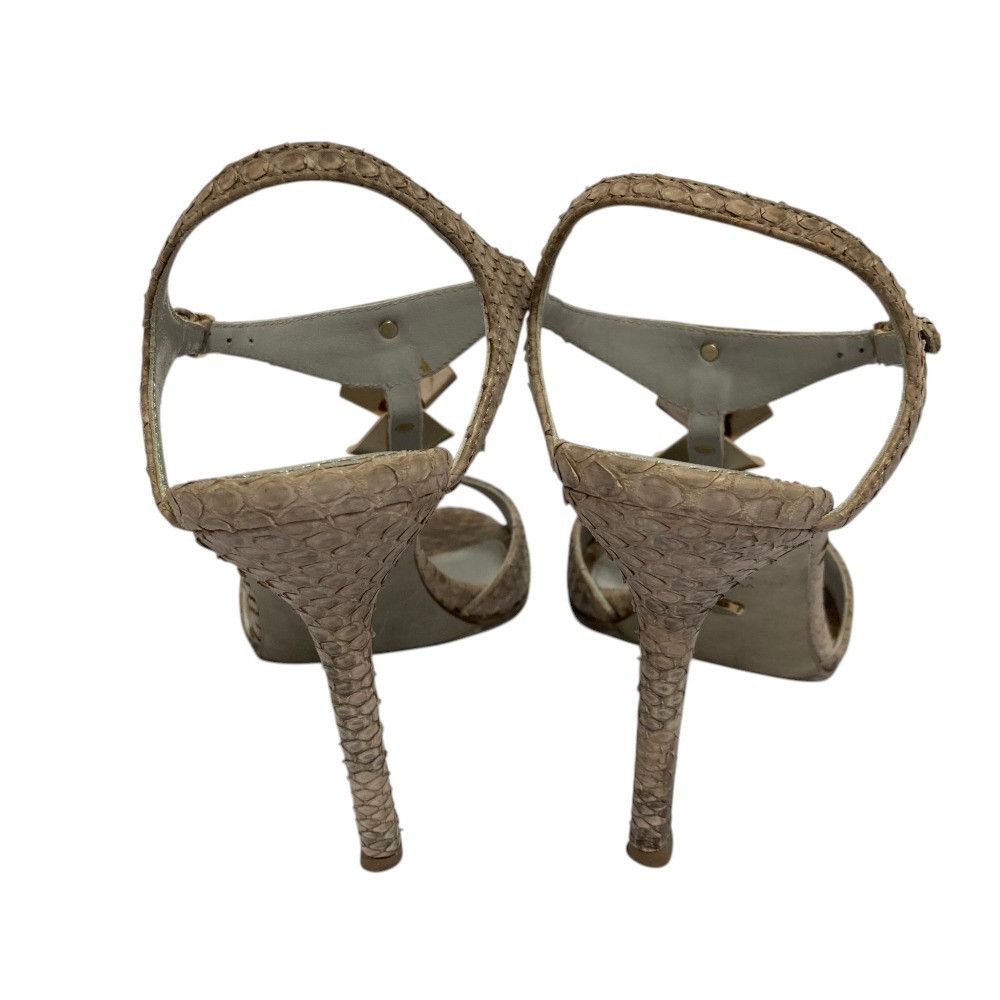 Other Other Sergio Rossi Python Sandals Leather Shoes DUTY FREE for USA Size ONE SIZE - 4 Thumbnail