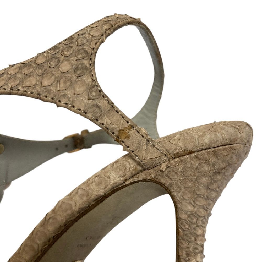 Other Other Sergio Rossi Python Sandals Leather Shoes DUTY FREE for USA Size ONE SIZE - 11 Thumbnail