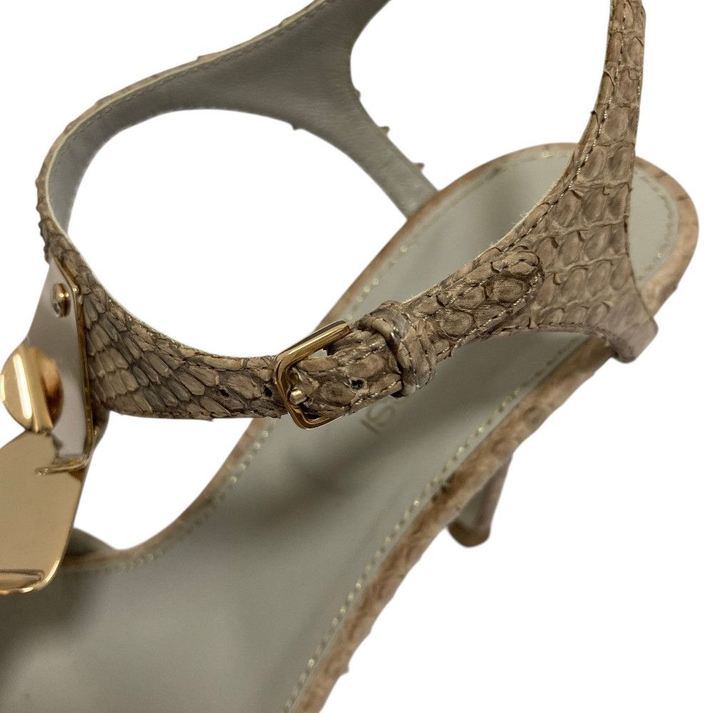 Other Other Sergio Rossi Python Sandals Leather Shoes DUTY FREE for USA Size ONE SIZE - 10 Thumbnail