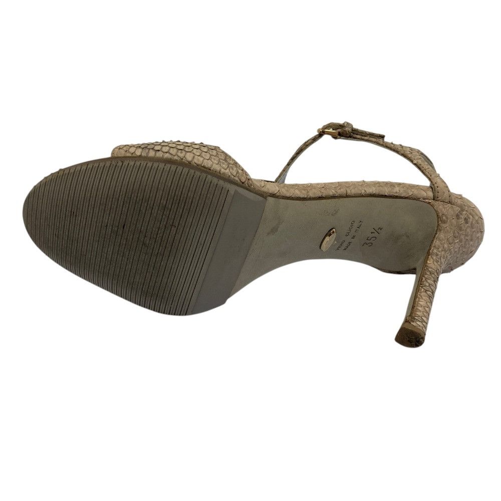 Other Other Sergio Rossi Python Sandals Leather Shoes DUTY FREE for USA Size ONE SIZE - 6 Thumbnail