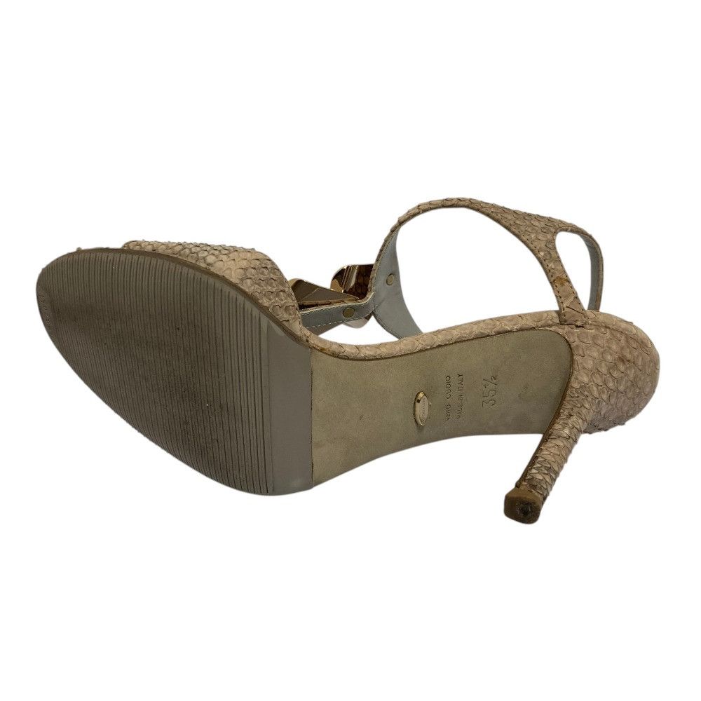 Other Other Sergio Rossi Python Sandals Leather Shoes DUTY FREE for USA Size ONE SIZE - 5 Thumbnail