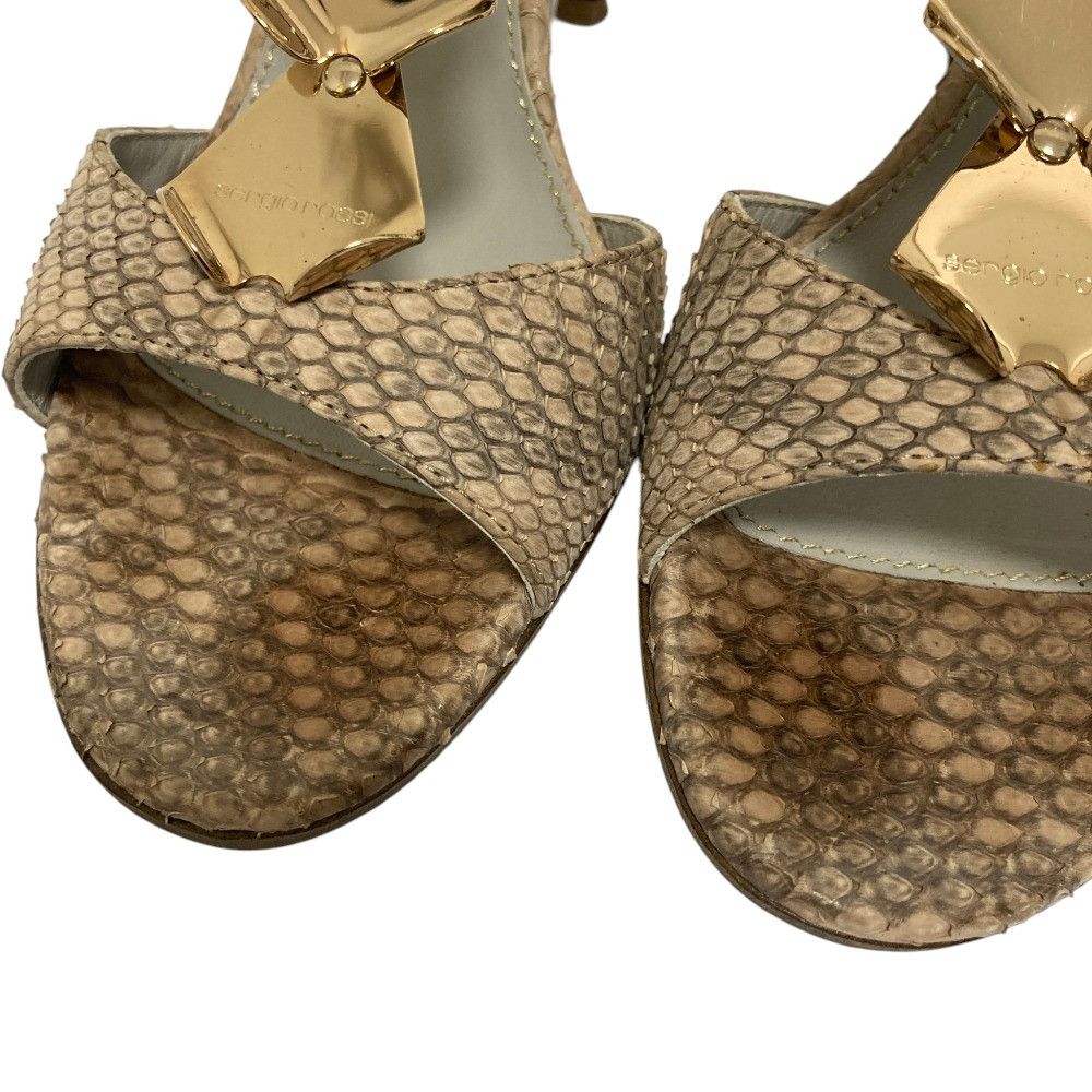 Other Other Sergio Rossi Python Sandals Leather Shoes DUTY FREE for USA Size ONE SIZE - 13 Thumbnail
