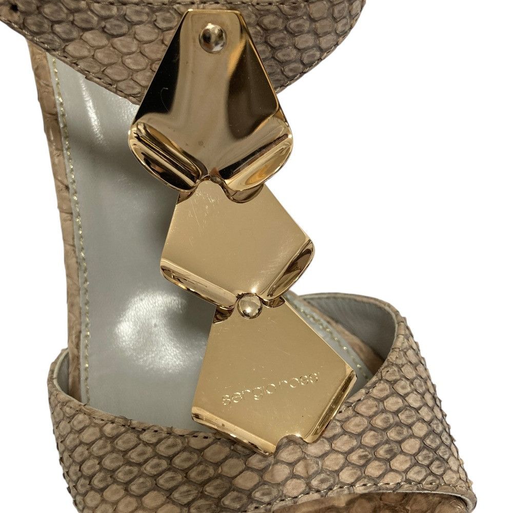 Other Other Sergio Rossi Python Sandals Leather Shoes DUTY FREE for USA Size ONE SIZE - 16 Thumbnail
