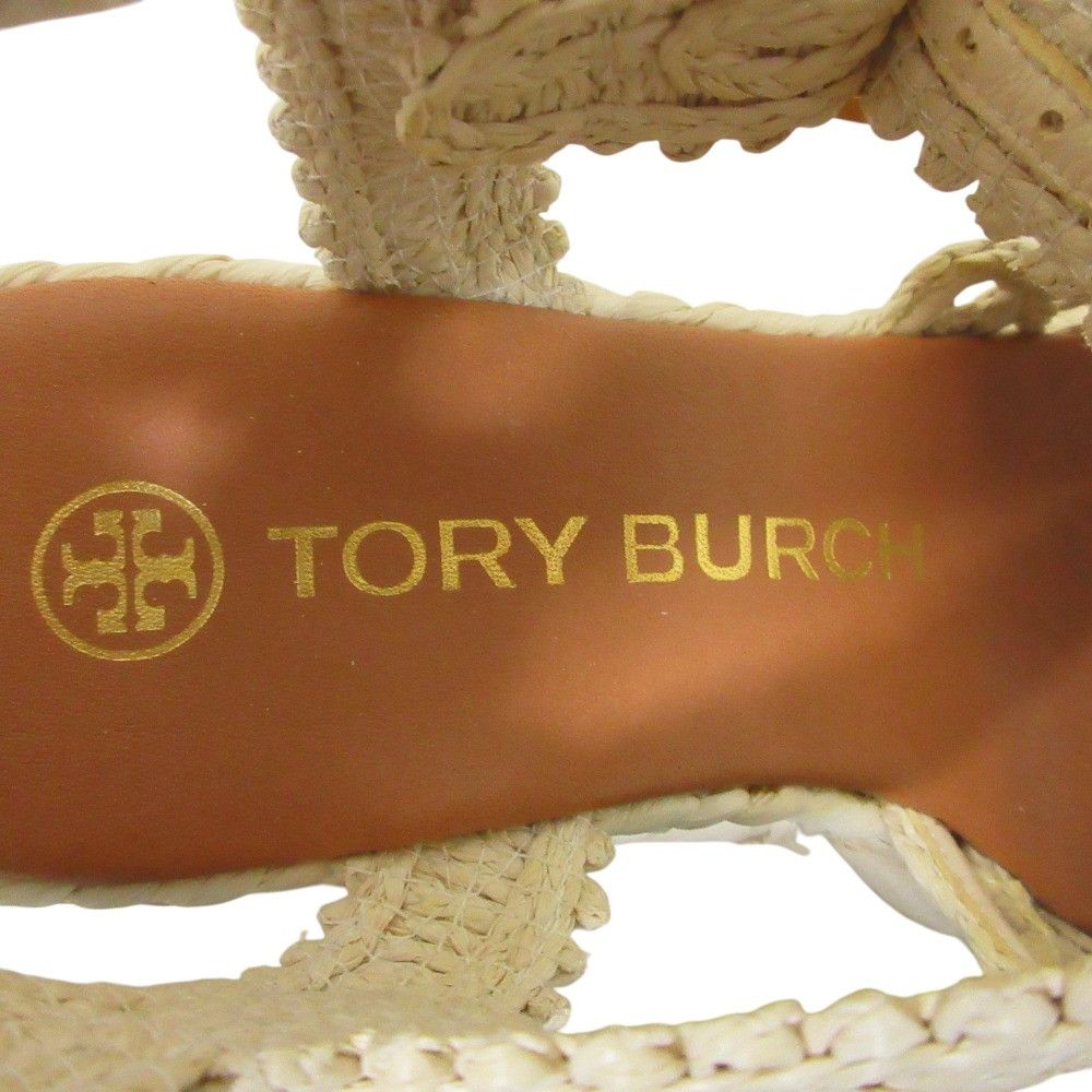 Tory Burch Tory Burch Tory Burch Raffia Wedge Sandals Plant-based Shoes DUTY FREE for USA Size ONE SIZE - 4 Thumbnail