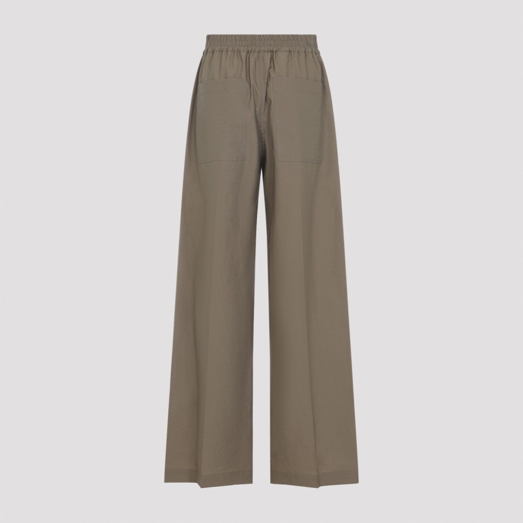 Brunello Cucinelli Brunello Cucinelli Wide Leg Cotton Pants Size 28" / US 6 / IT 42 - 2 Thumbnail