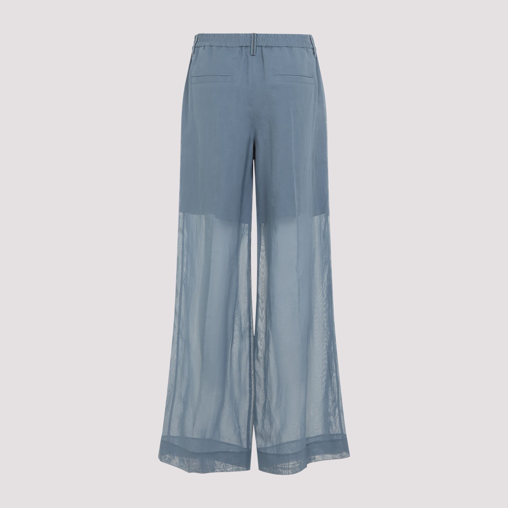 Brunello Cucinelli Brunello Cucinelli Organza Pants Size 28" / US 6 / IT 42 - 2 Thumbnail