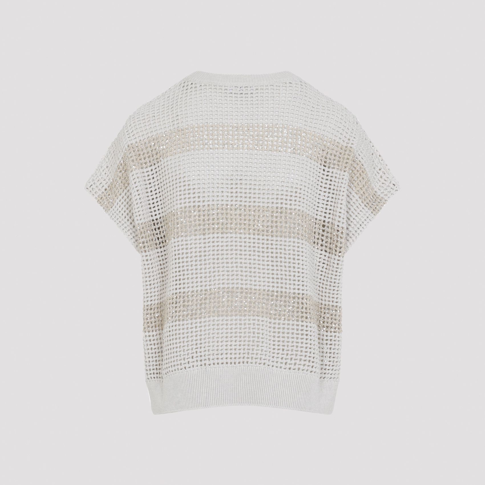 Brunello Cucinelli Brunello Cucinelli Knit Striped Sweater Size M / US 6-8 / IT 42-44 - 2 Thumbnail