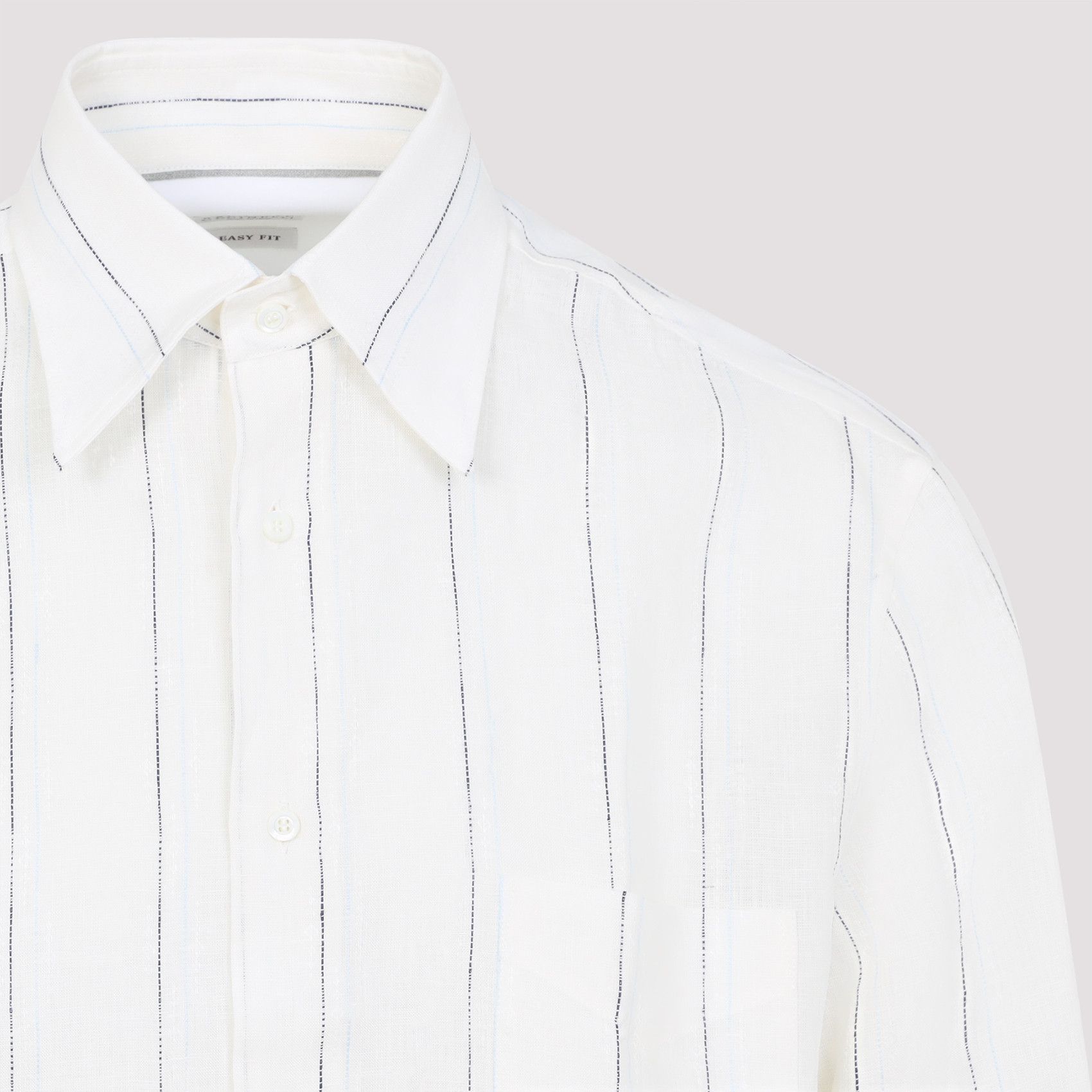 Brunello Cucinelli Brunello Cucinelli Striped Shirt Size US L / EU 52-54 / 3 - 3 Thumbnail