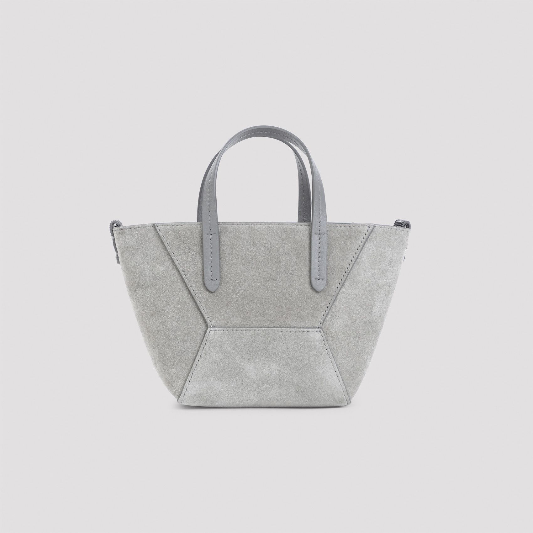 Brunello Cucinelli Brunello Cucinelli Suede Duomini Bag Size ONE SIZE - 2 Thumbnail