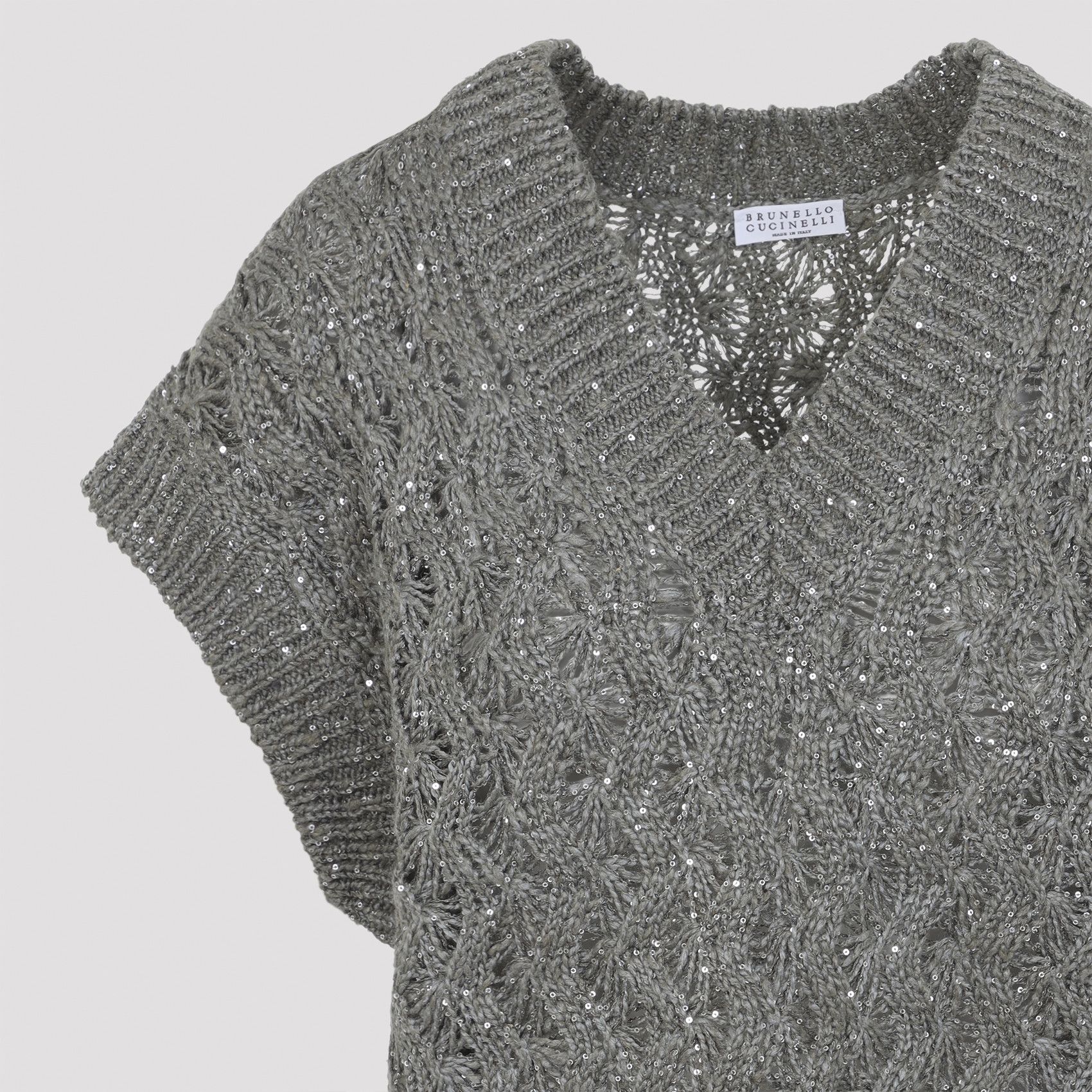 Brunello Cucinelli Brunello Cucinelli V-Neckline Sweater Size M / US 6-8 / IT 42-44 - 3 Thumbnail